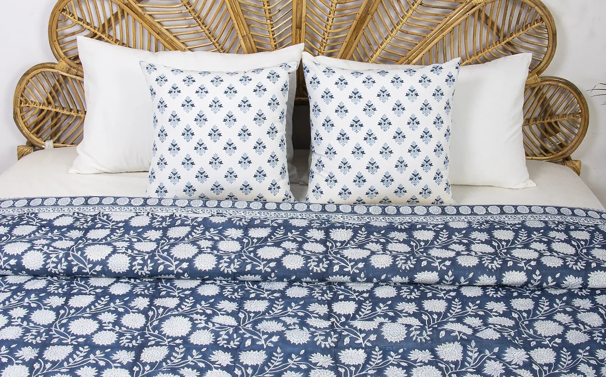 Hand Block Print Jaipuri Dohar and Cotton Dohar