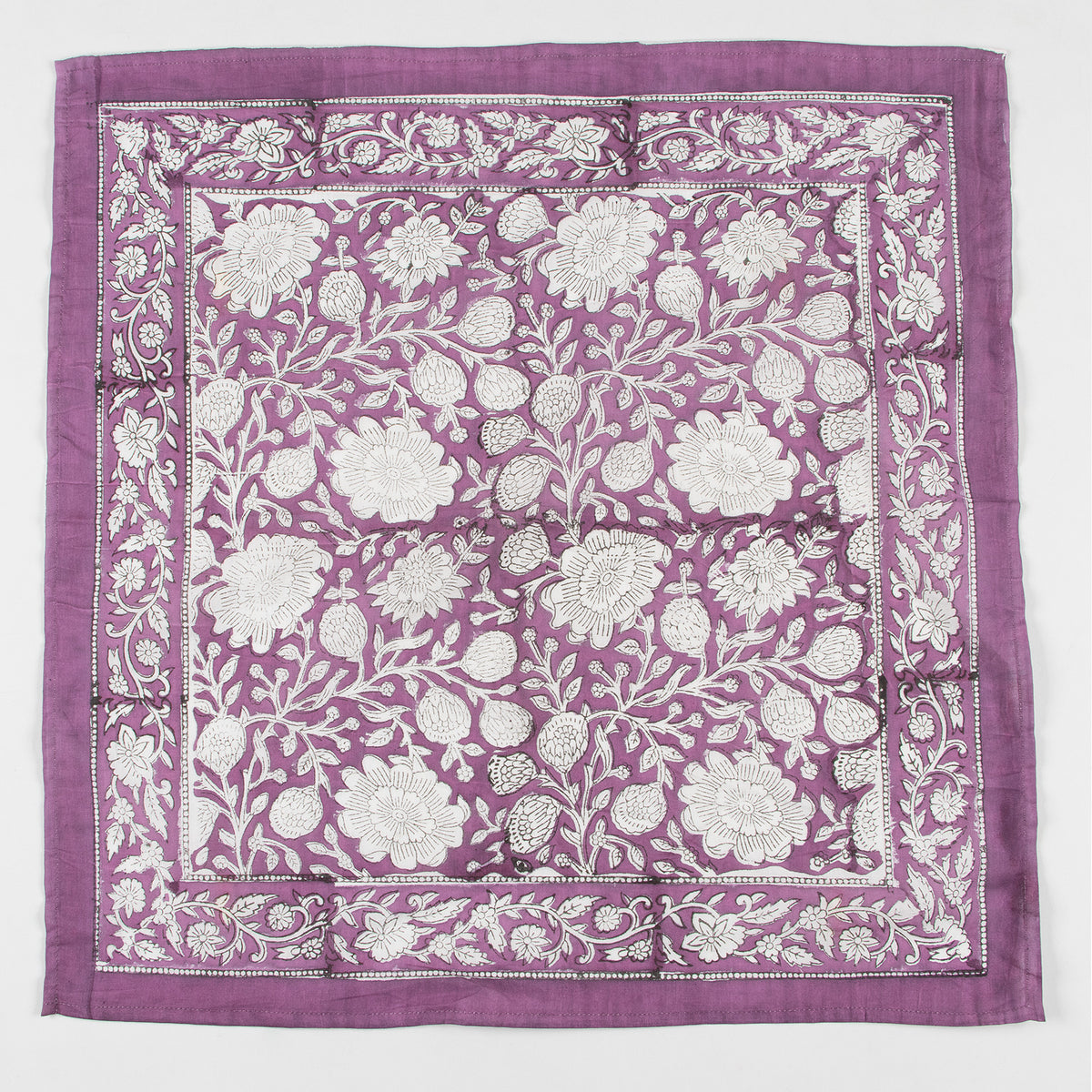 Floral Printed Breathable Cotton Hair Travel Bandana