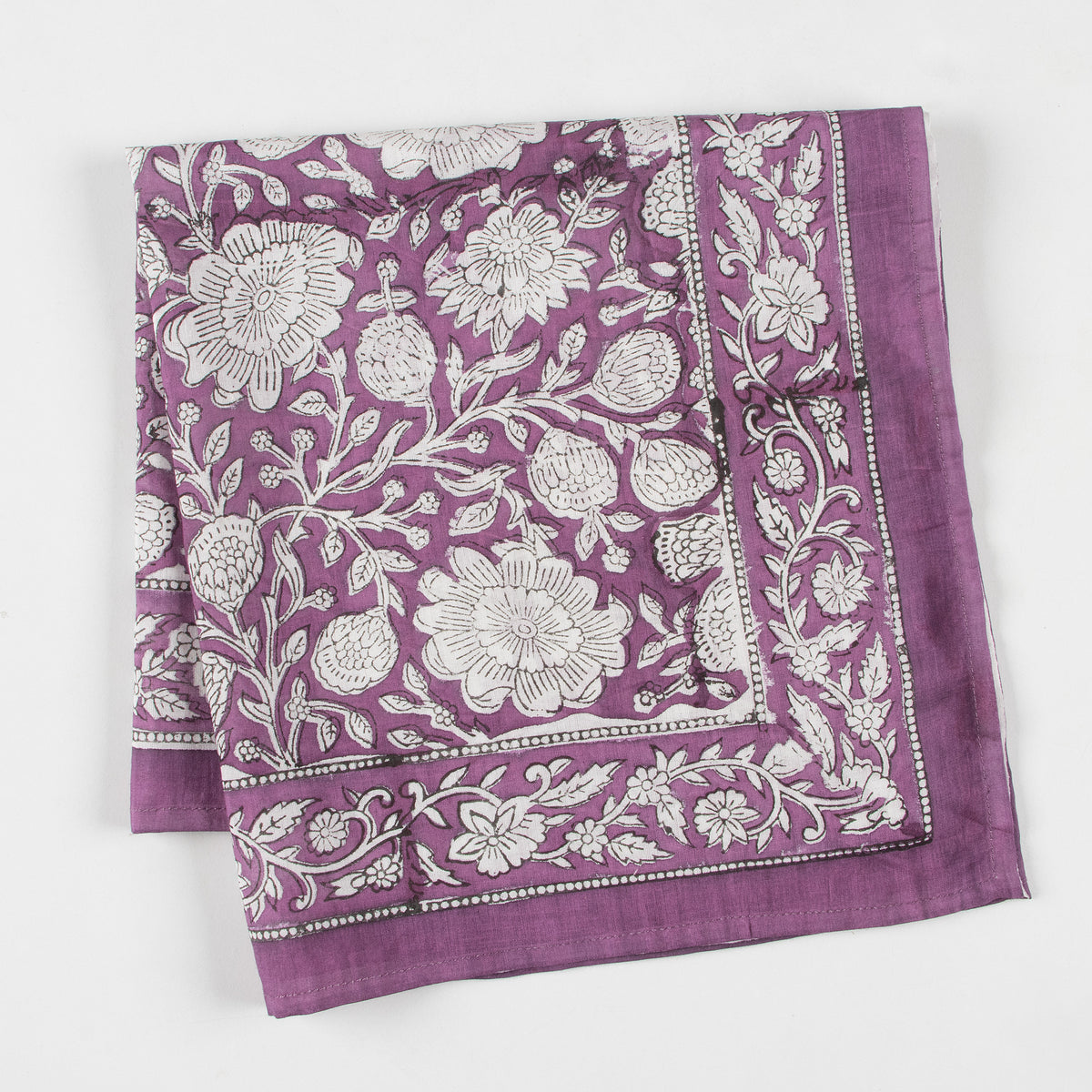 Floral Printed Breathable Cotton Hair Travel Bandana