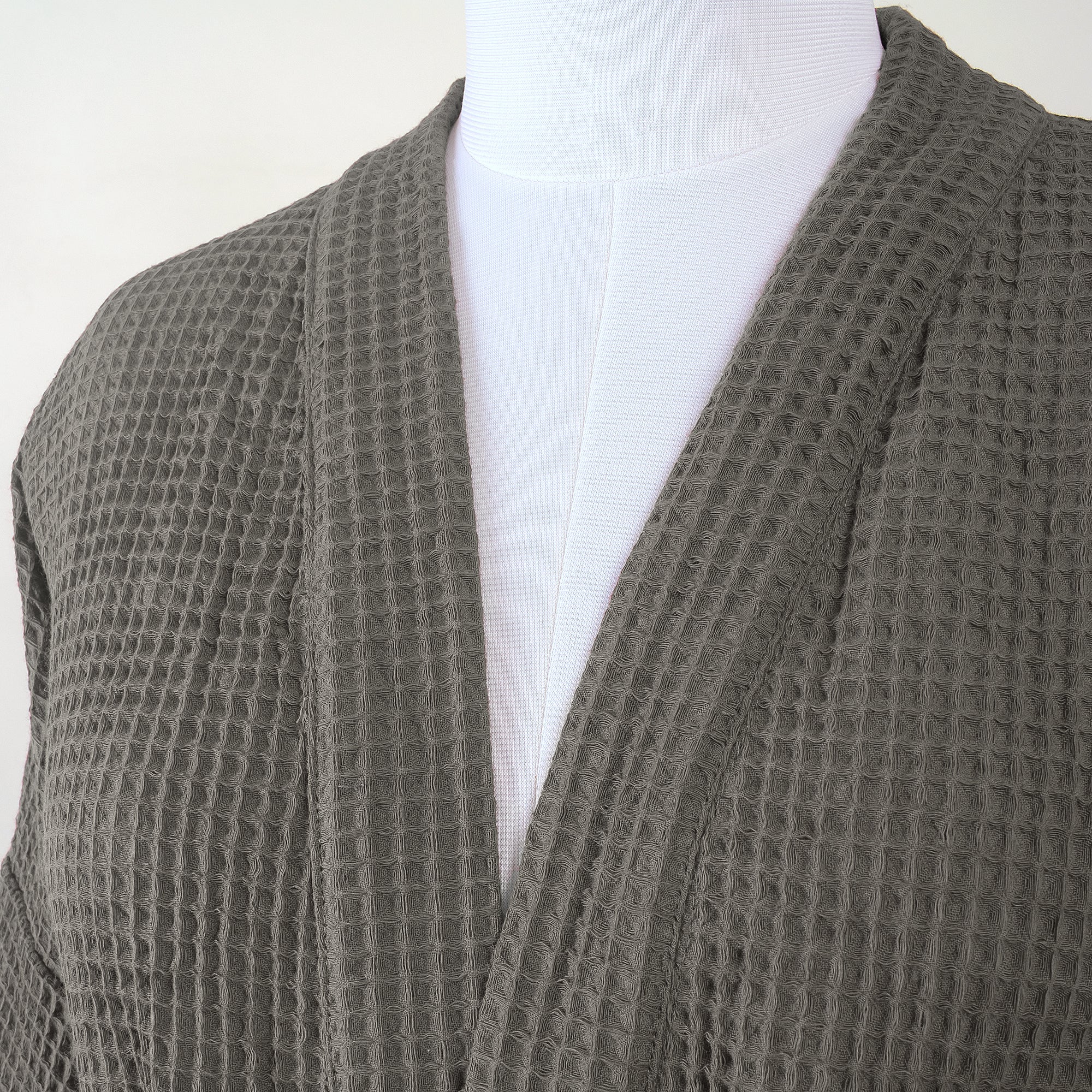 Indian Handmade Solid Gray Cotton Women&