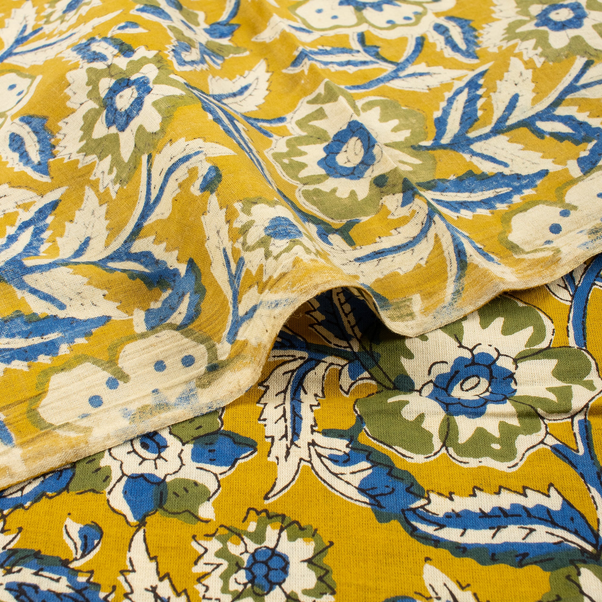 Bagru Hand Block Printed Sewing Cotton Fabric