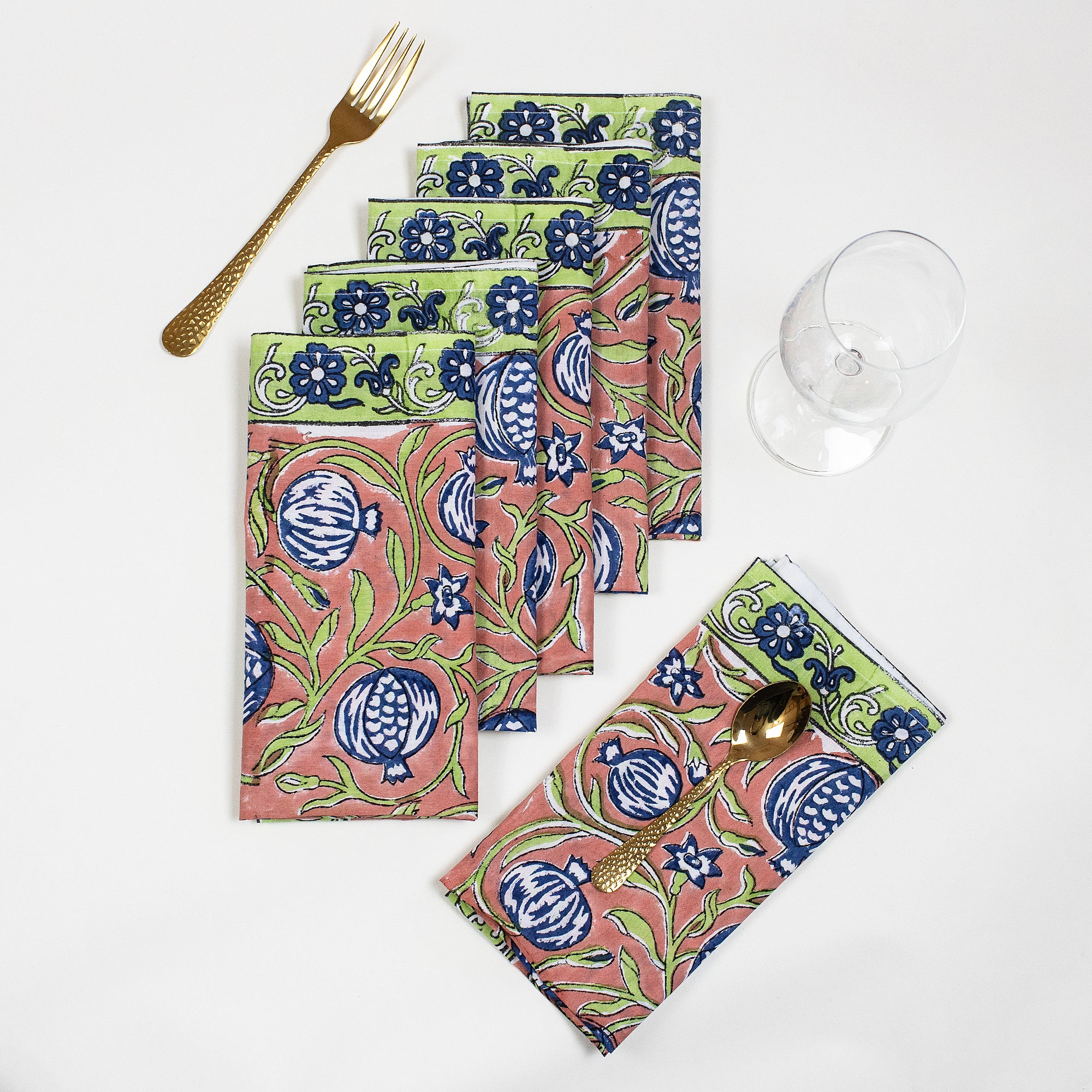 Beautiful Handmade Cotton Dinning Table Napkins