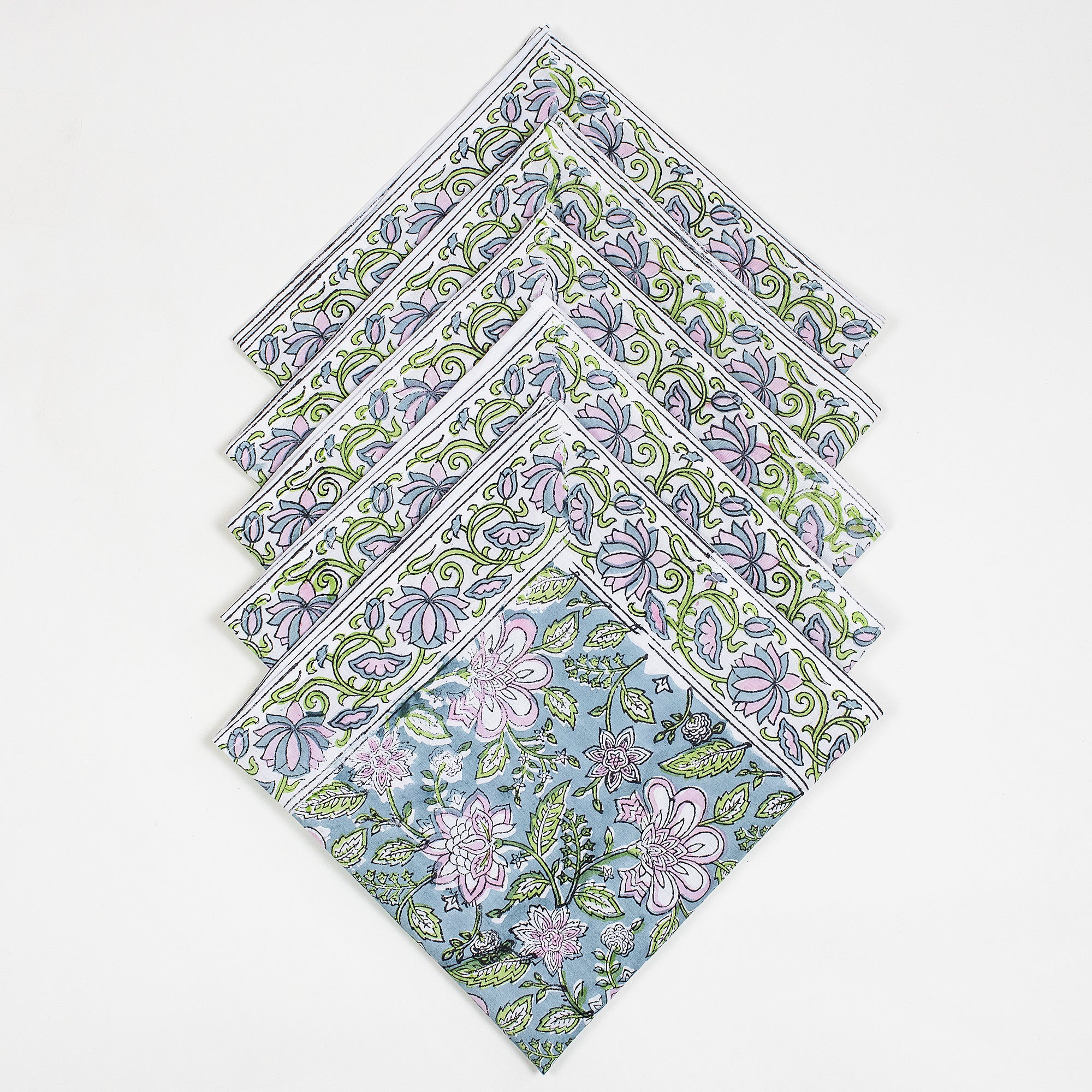Best Cotton Hand Block Printed Table Napkin Cloth