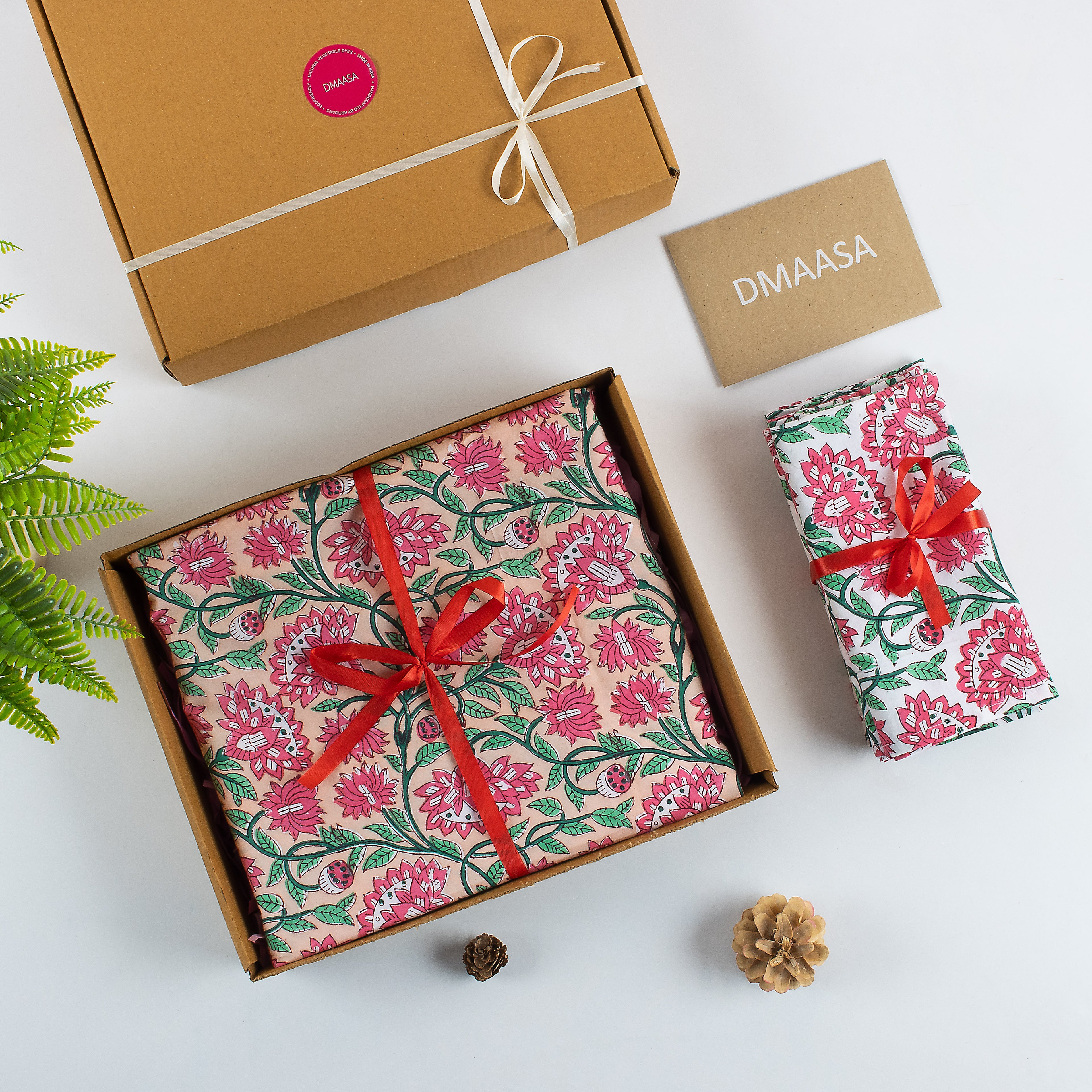 Best Gift Sets Floral Dining Table Cloth & Cotton Napkin