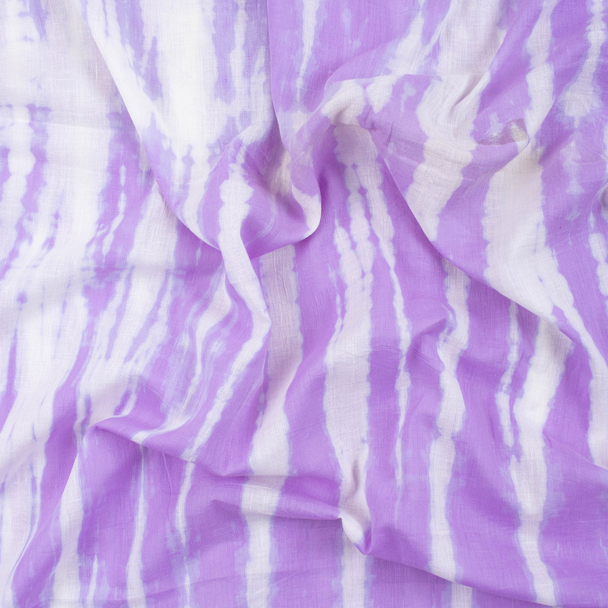 Best Purple Cotton Tie Dye Shibori Fabric
