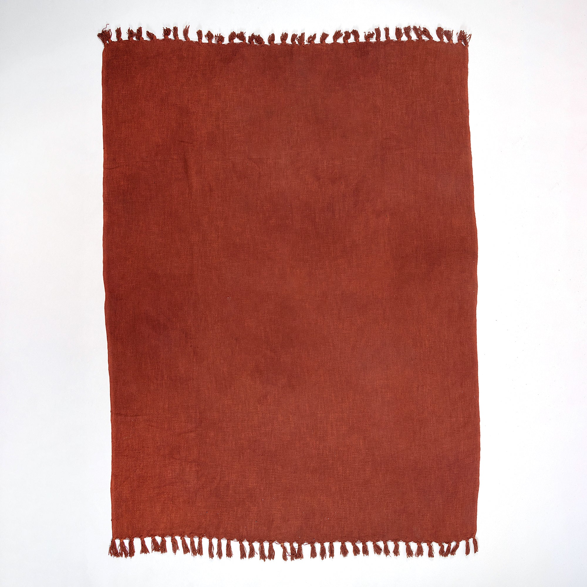 Best Solid Brown Cotton Throw Blanket