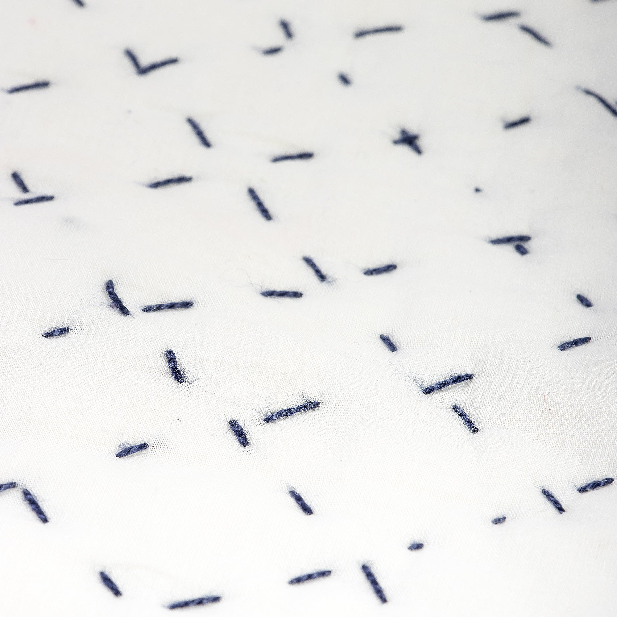 Best White Hand Stitiched Kantha Cotton Quilt Blanket