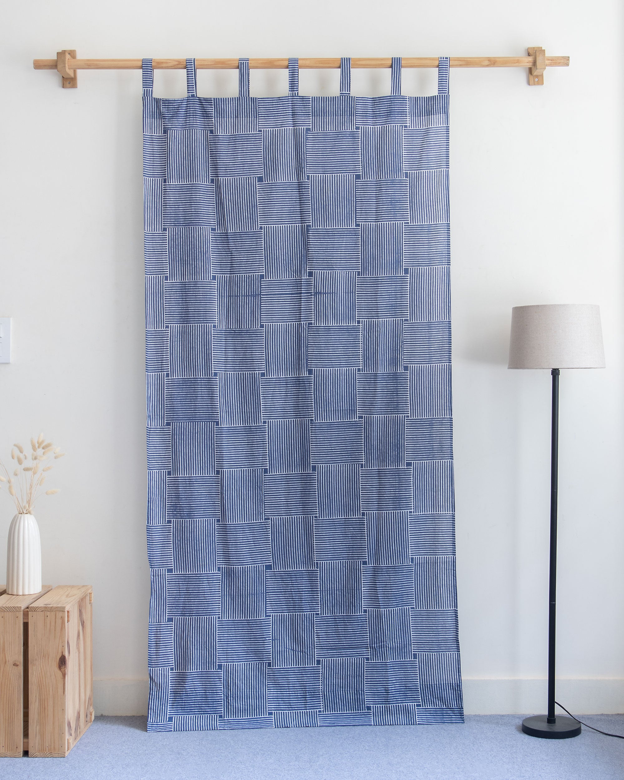 Block Print Curtains for Living Room