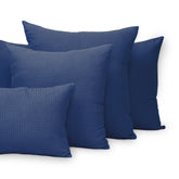 Blue Cotton Waffle King Size Pillowcase