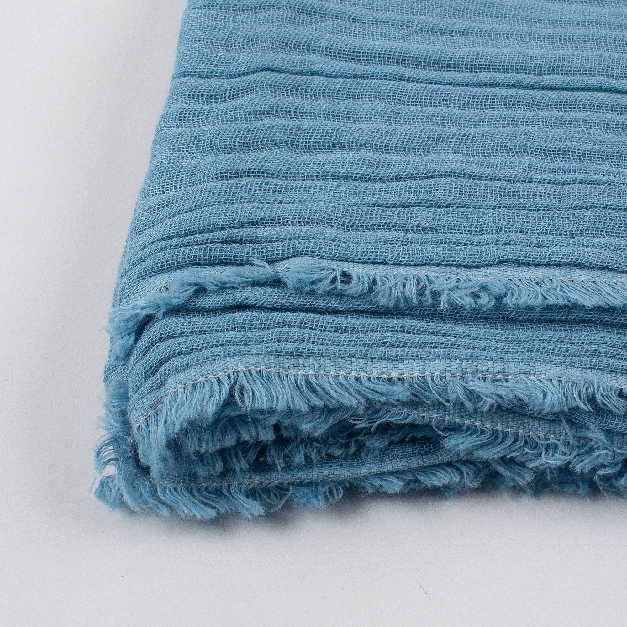 Blue Halloween Cotton Gauze Fabric By The Yard