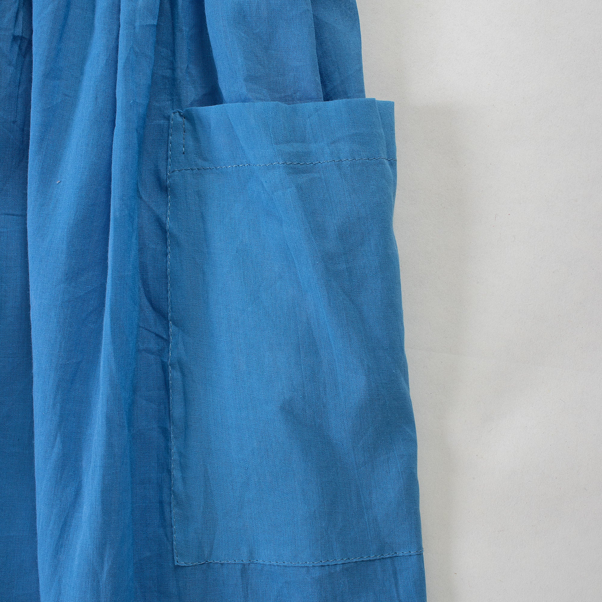 Blue Kitchen & Gardening Organic Cotton Aprons For Womens