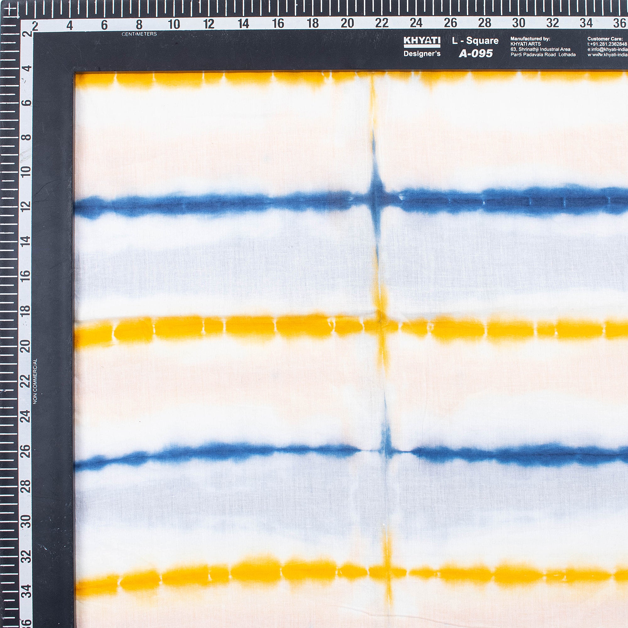 Cotton Handmade Shibori Tie Dye Fabric