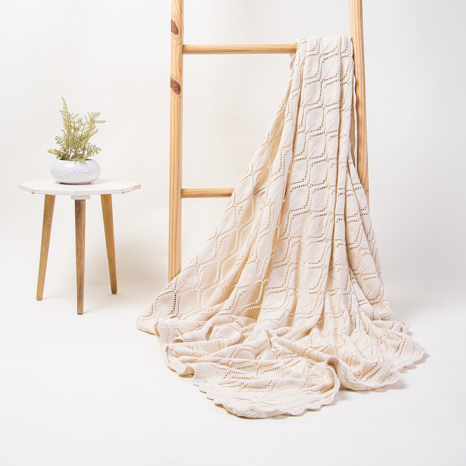 Decorative Cozy Knit Throw Blanket