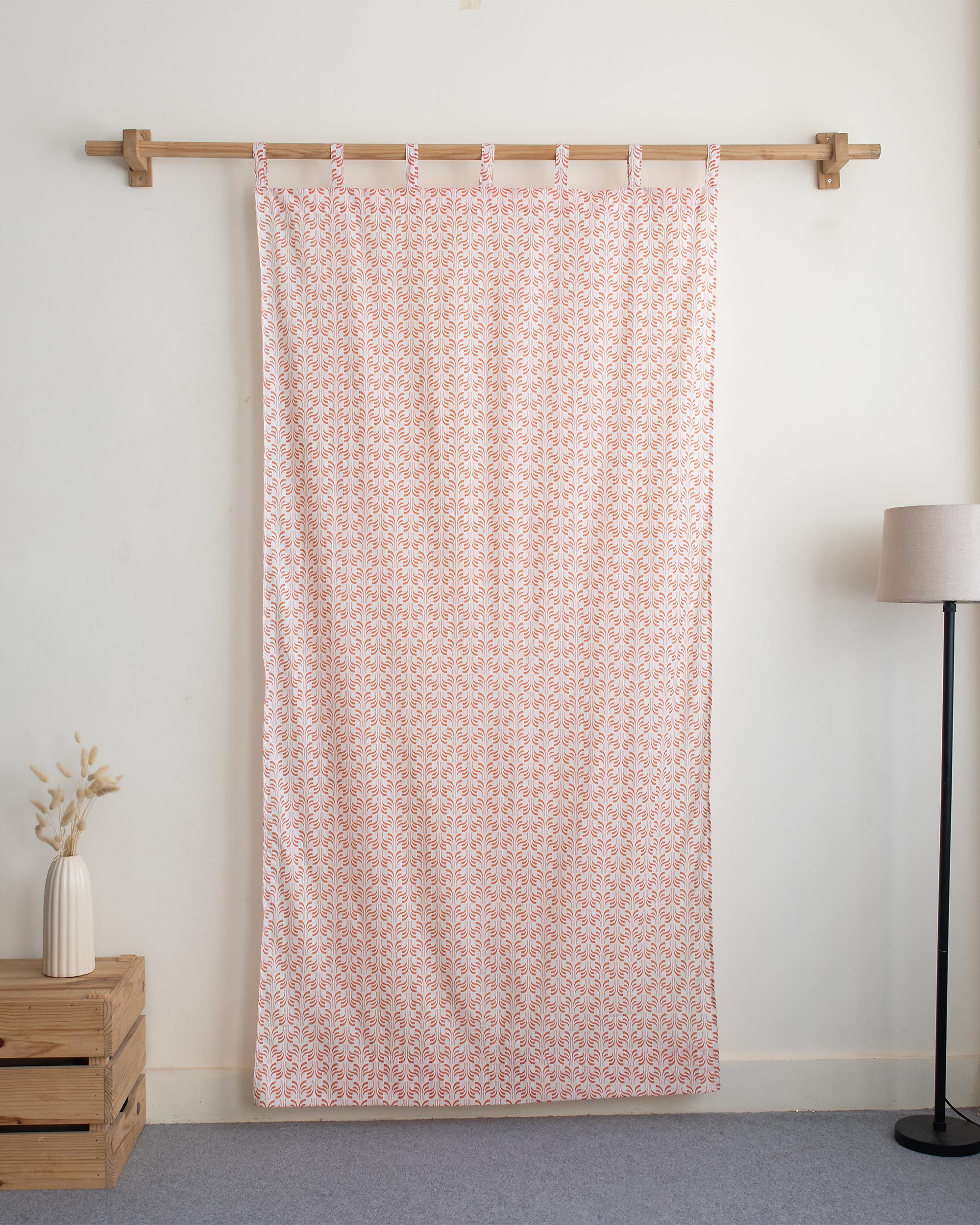 Dmaasa Organic Cotton Block Printed for Bedroom Drapes India