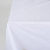 Exclusive Solid White Natural Hand Dyed Table Cloth Covers
