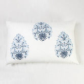 Floral Indian Hand Block Printed Reversible Machine Quilts