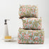 Floral Indian Handmade Pure Cotton Toiletry Bags