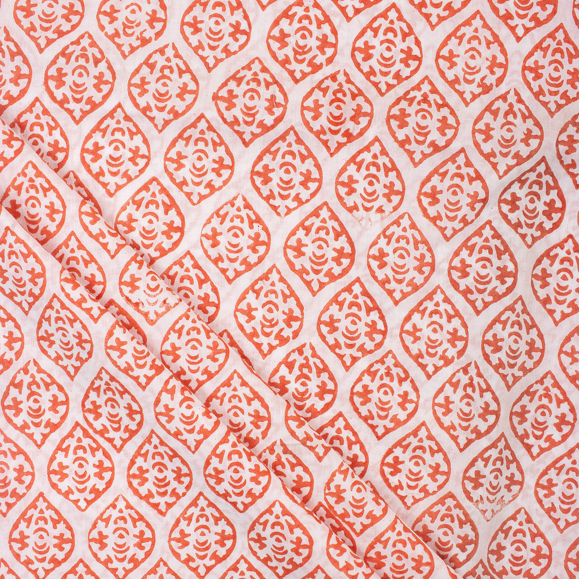 Geometrical Cotton Running Fabric For Summer Dress