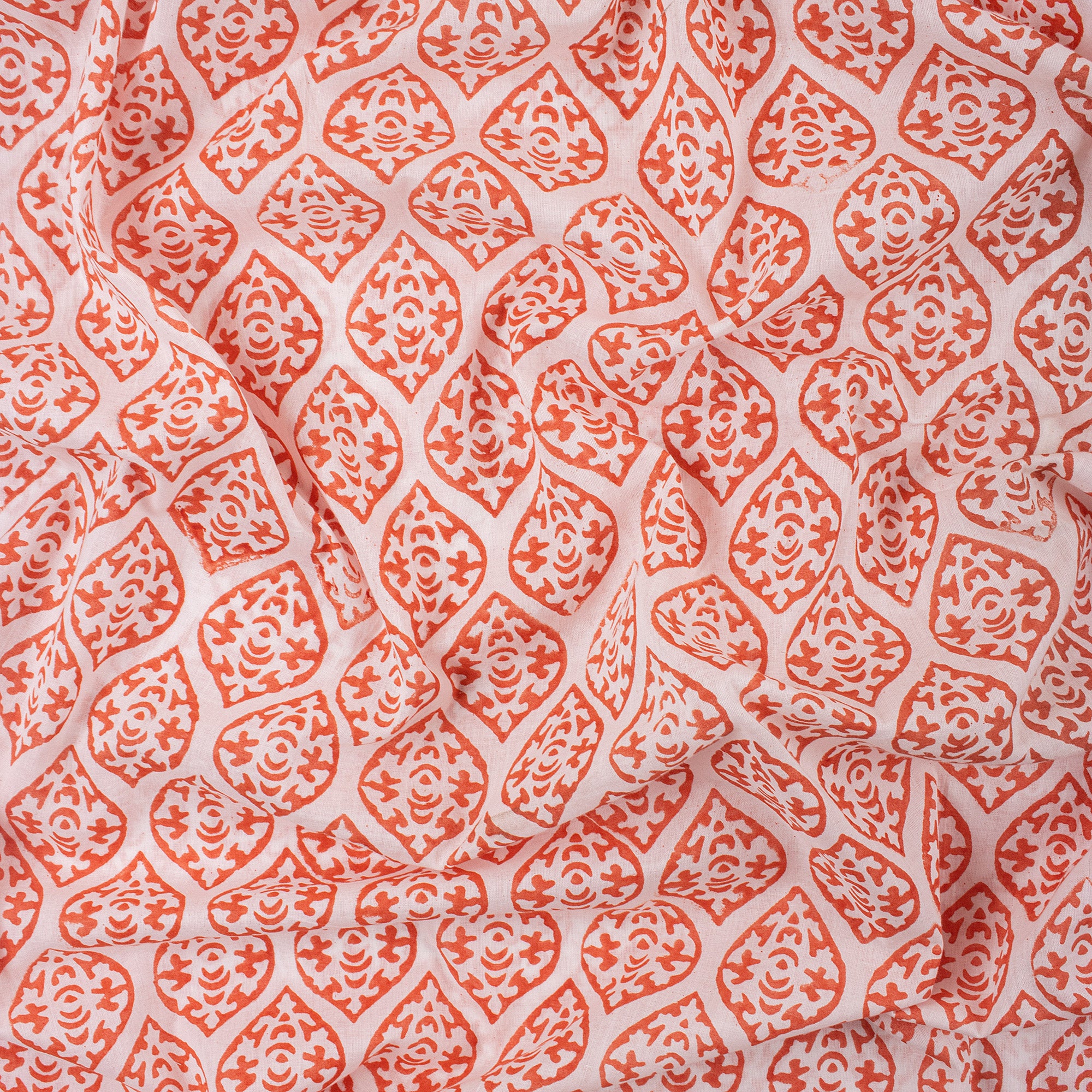 Geometrical Cotton Running Fabric For Summer Dress