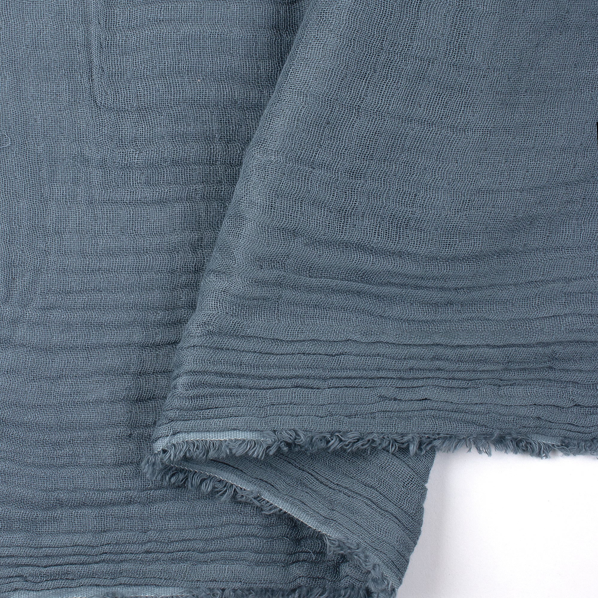 Gray Cotton Gauze Fabric By The Yard