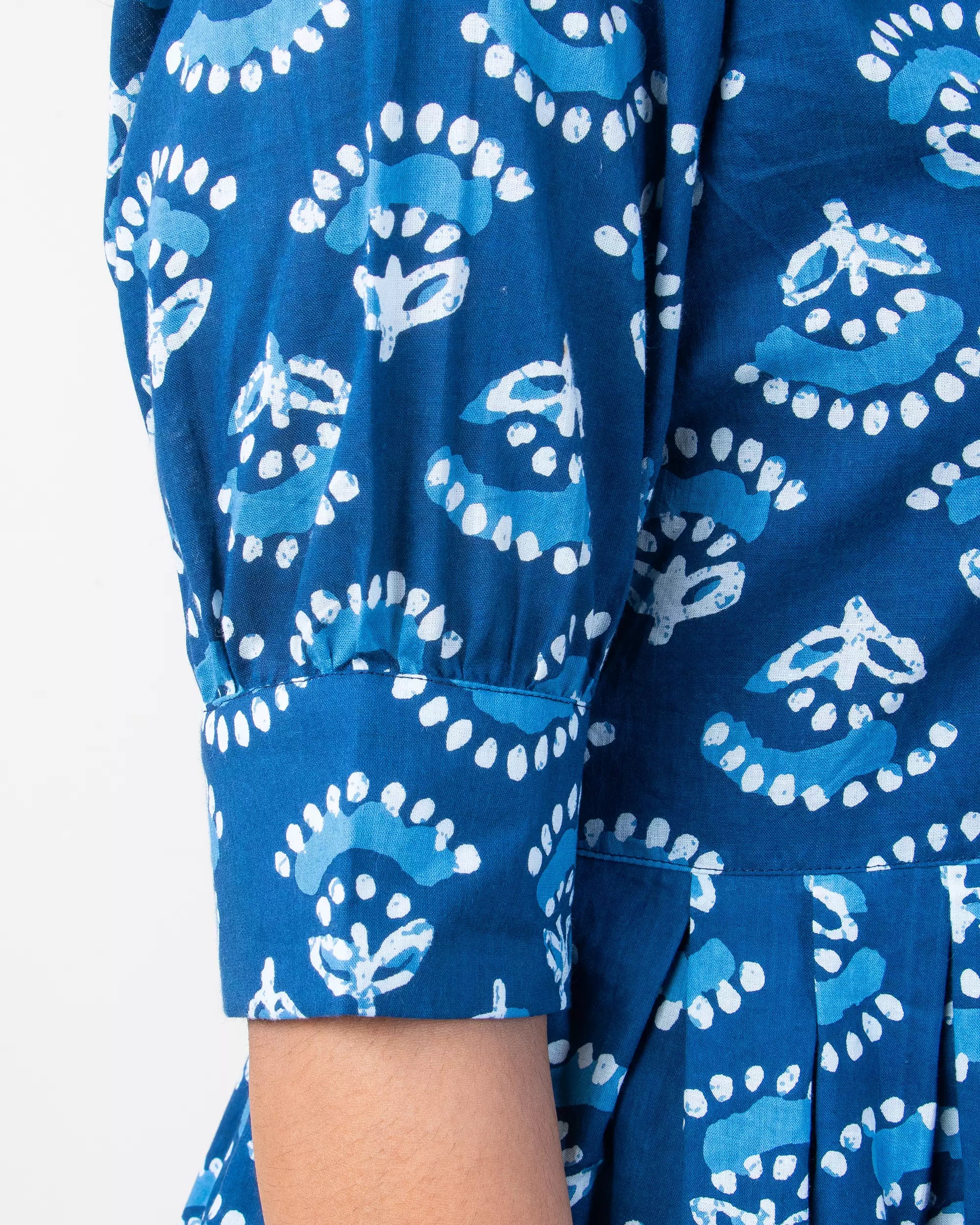 Hand Block Floral Cotton Ladies Co-Ord Set