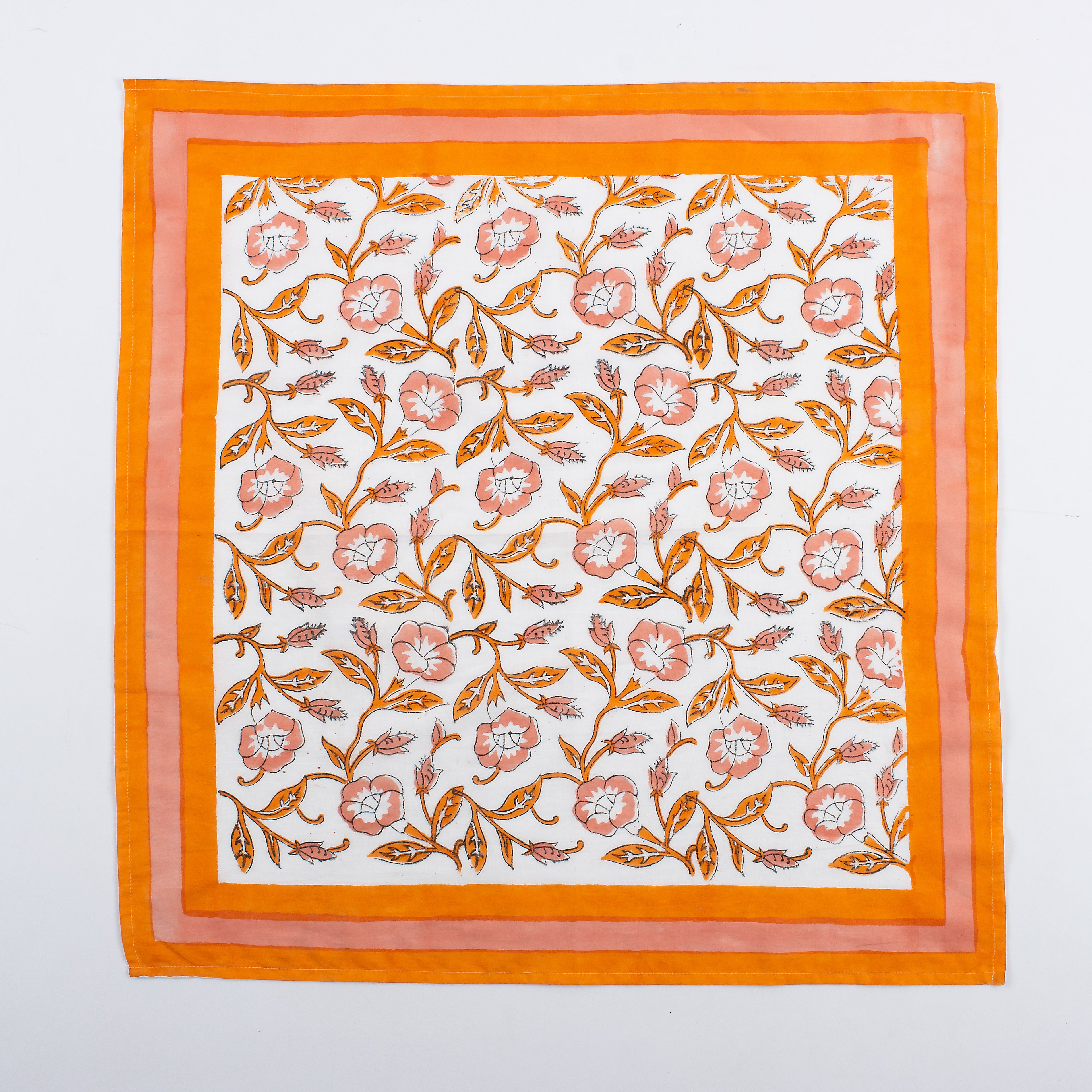 Hand Block Indian Pure Cotton Hair Bandana for Women & Men