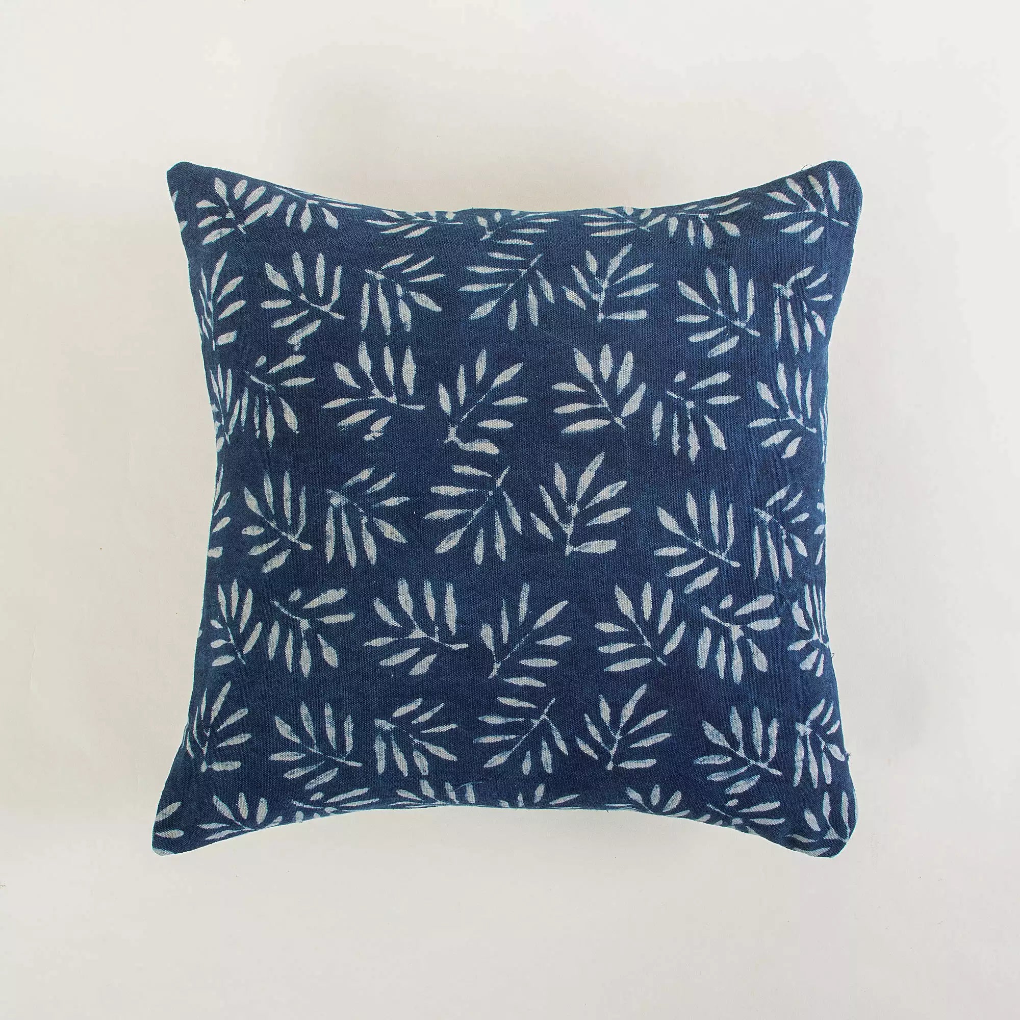 Hand Block Organic Cotton Canvas Cushion Cover