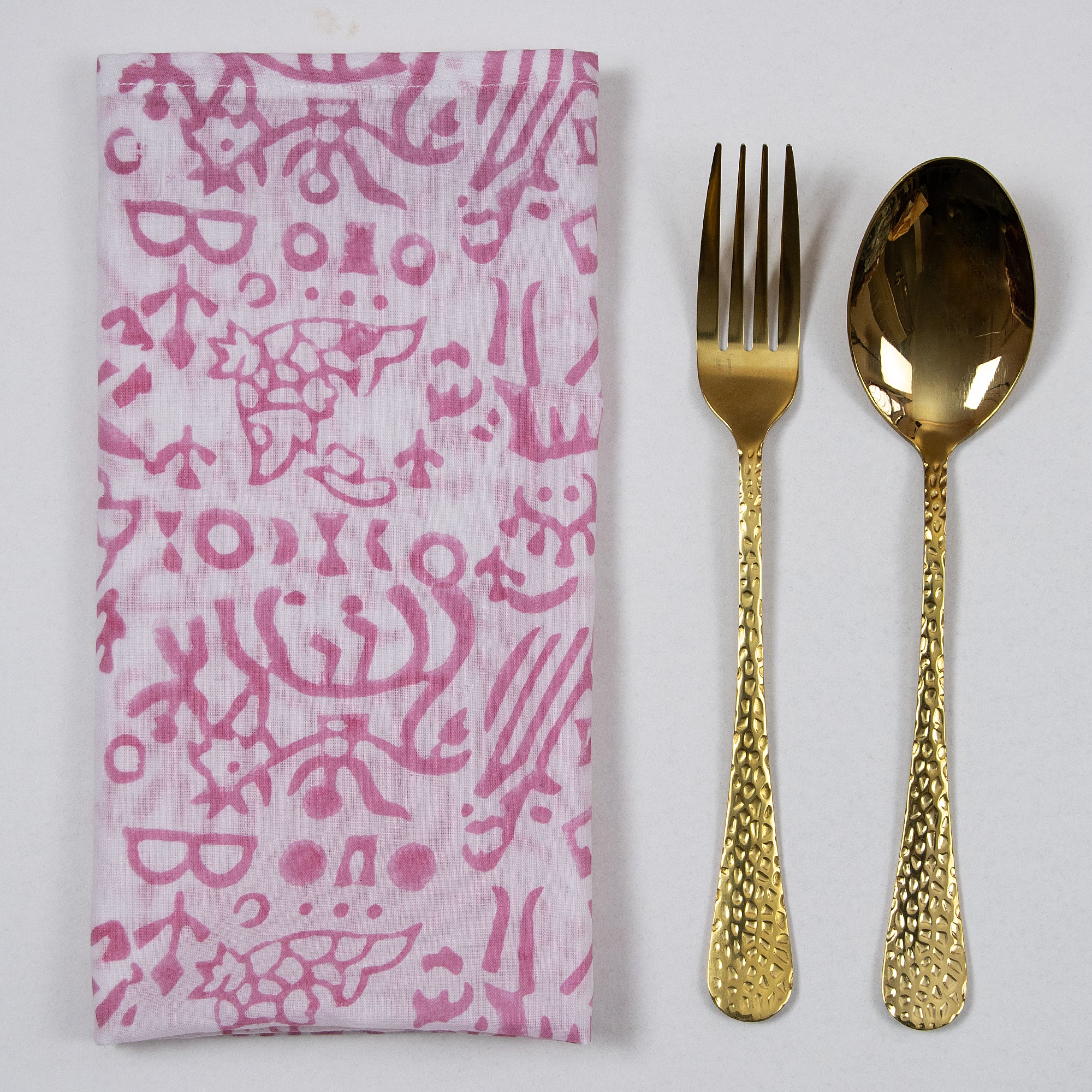 Hand Block Printed Cotton Dining Napkin Cloth