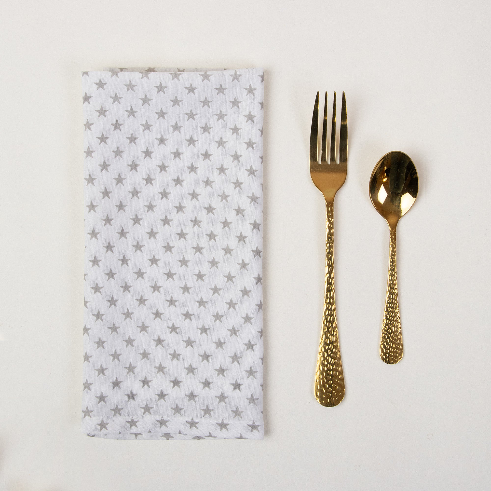 Hand Block Printed Cotton Dinner Napkins