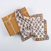 Hand Block Printed Cotton Head Bandanas For Men & Womens
