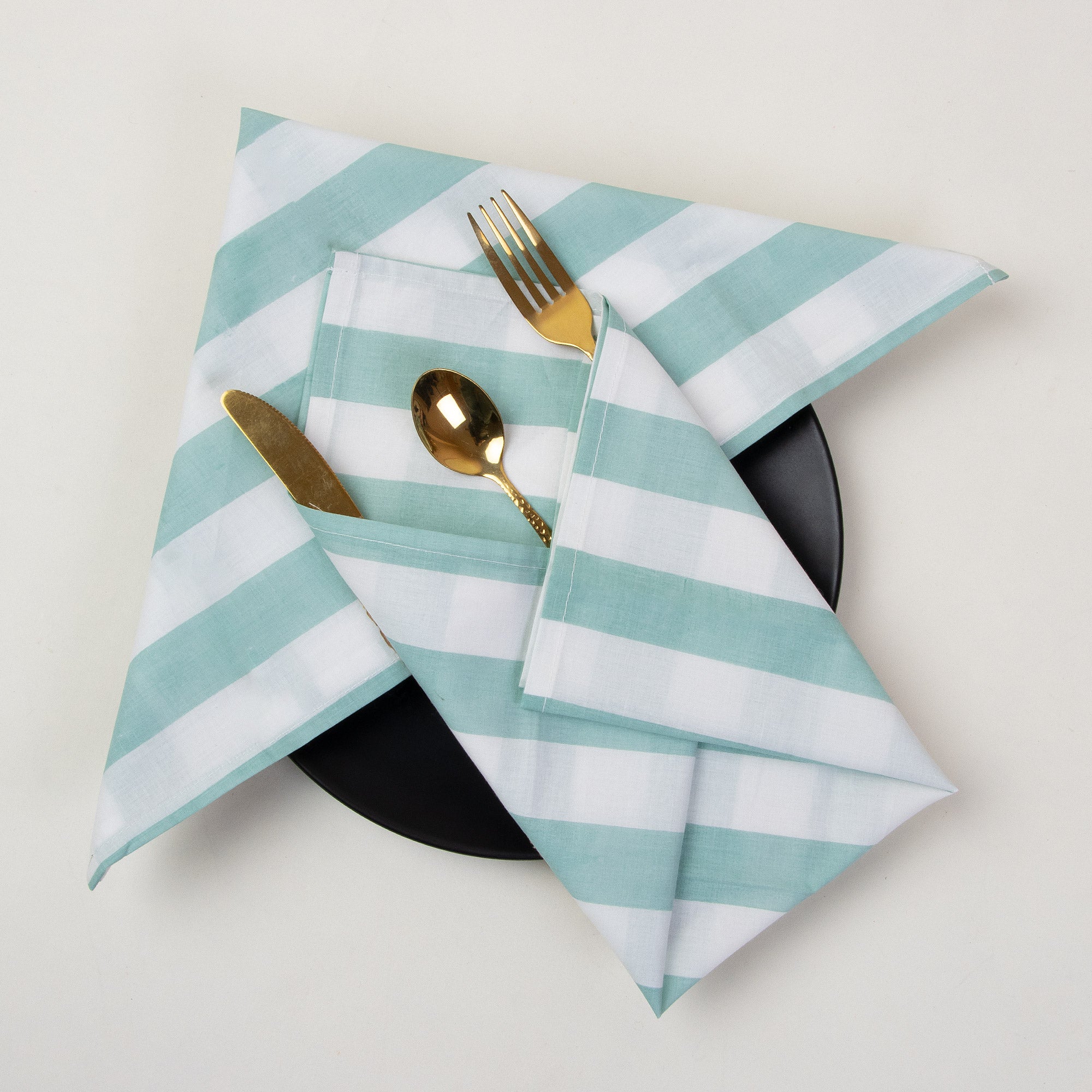 Hand Block Printed Cotton Napkin for Event, Dining, Wedding