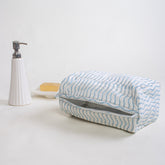 Hand Block Printed Toiletry Bag Pouch