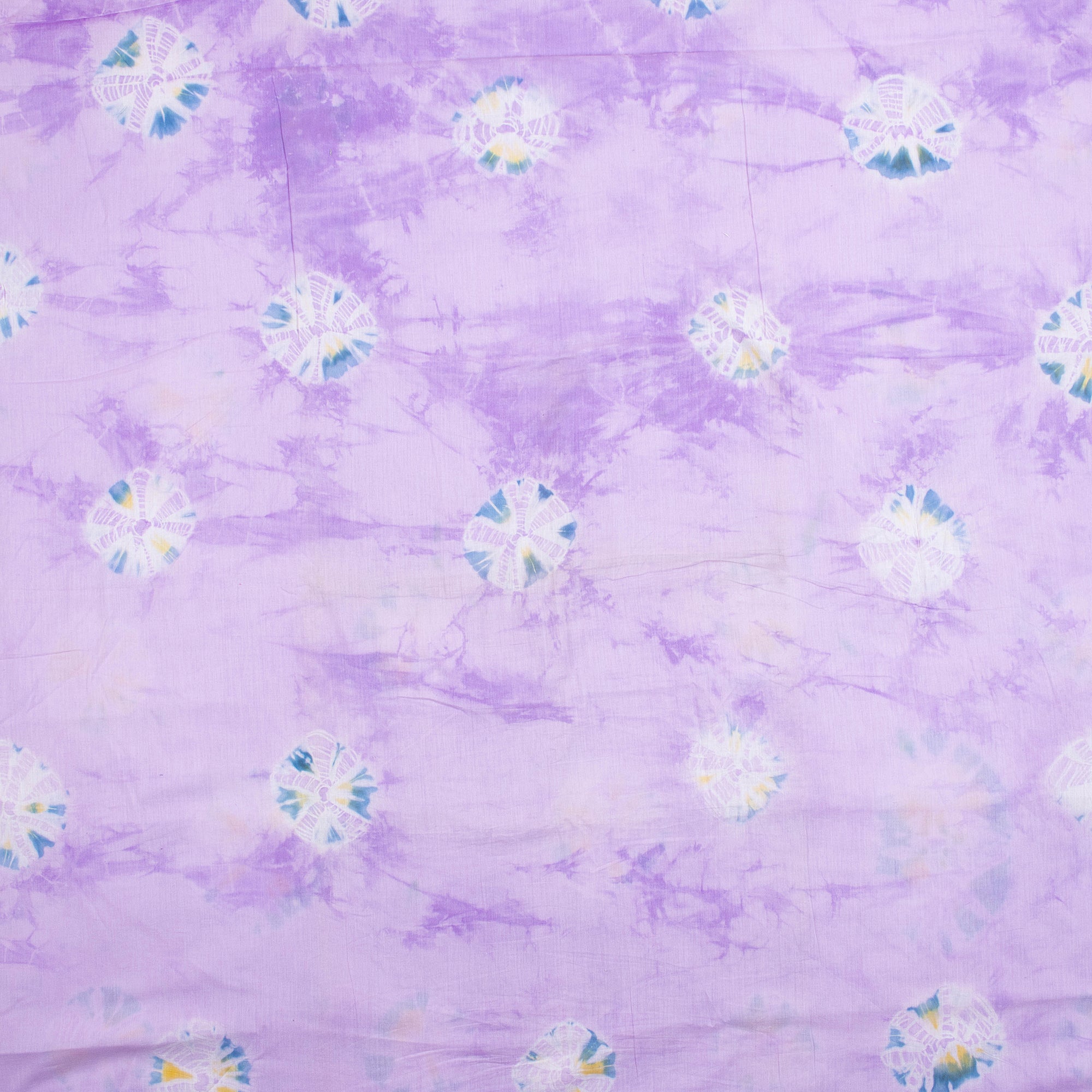 Handmade Indian Cotton Tie Dye Shibori Fabric