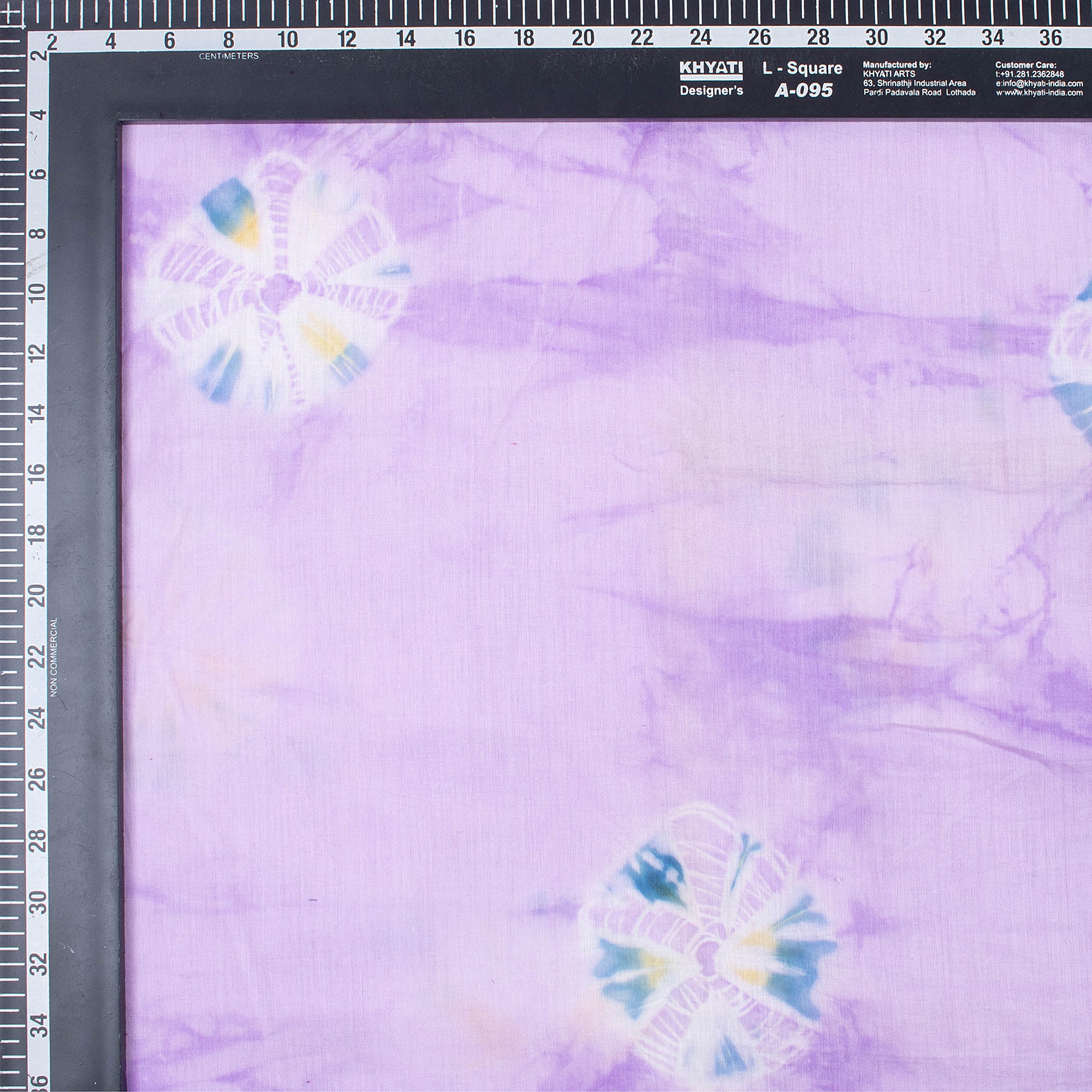 Handmade Indian Cotton Tie Dye Shibori Fabric