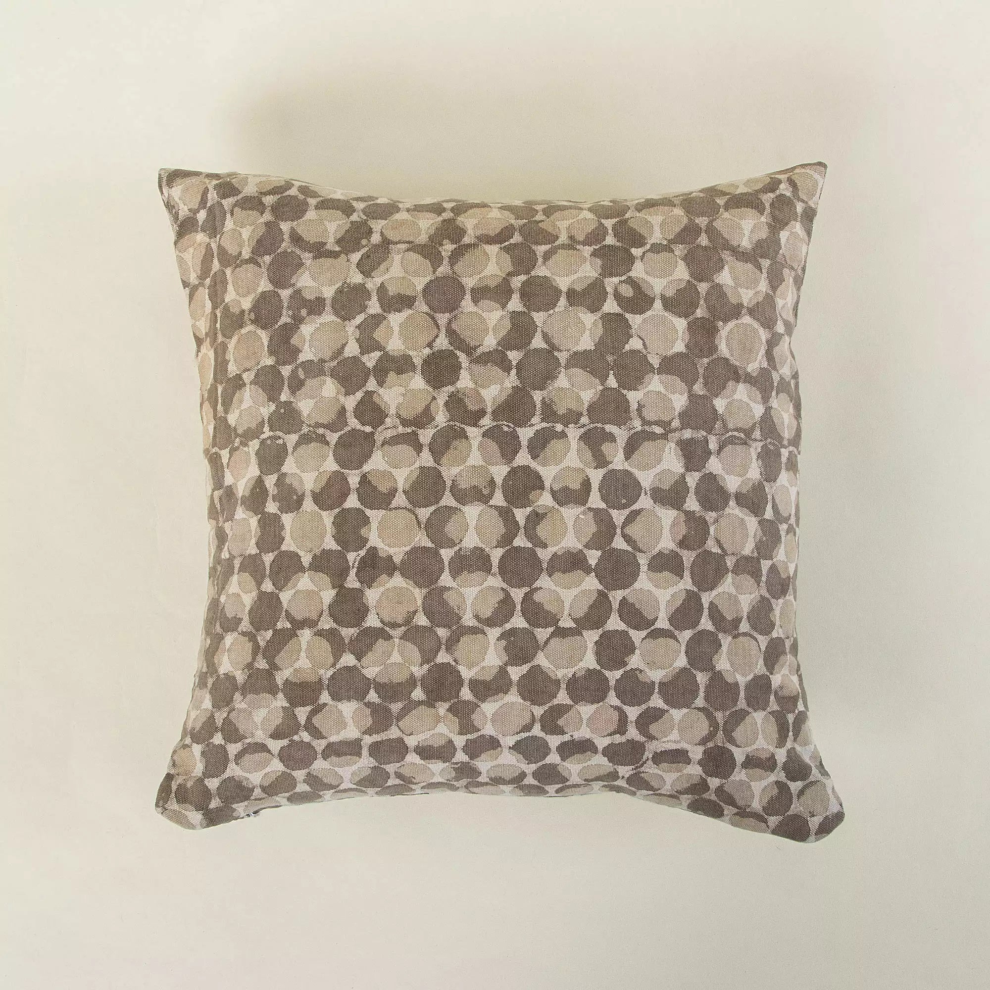Handmade Kashish Print Cotton Canvas Cushion Cover