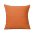 Handmade Orange Cotton Waffle Couch Cushion Cover