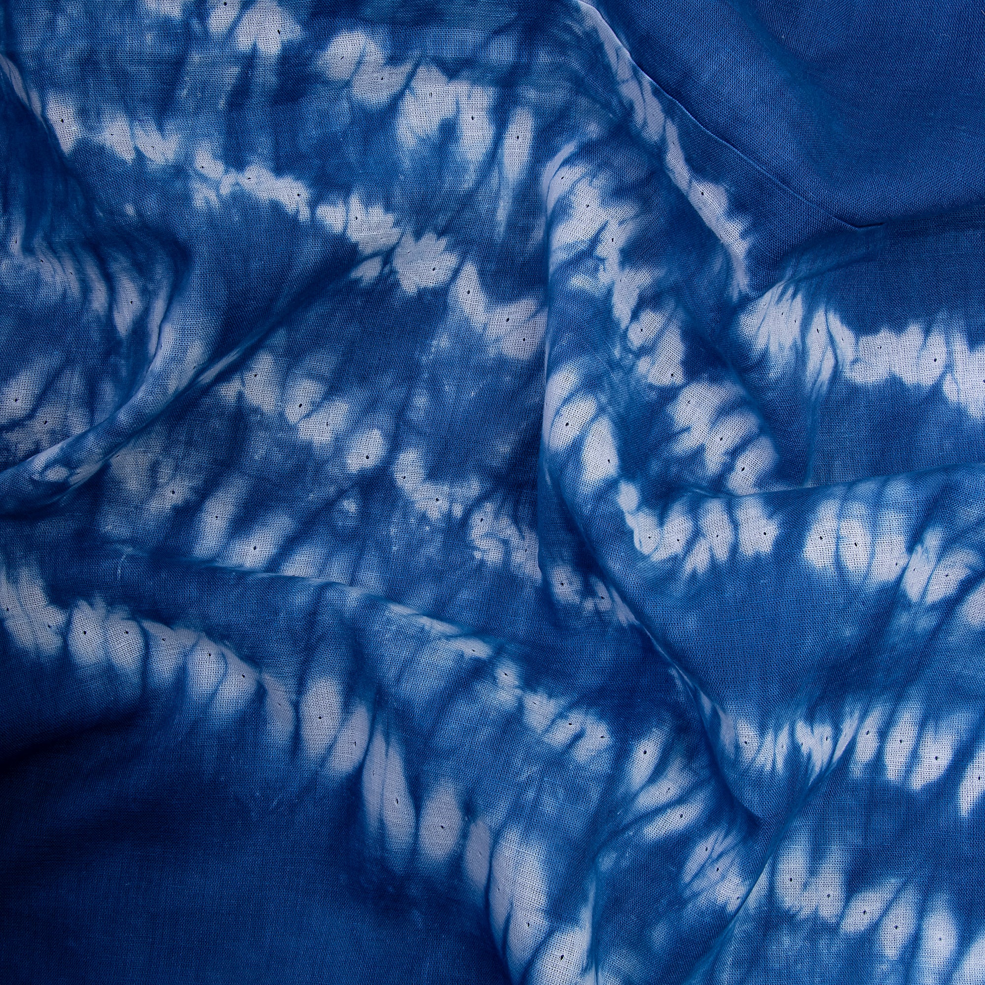 Handmade Shibori Tie Dye Fabric For Clothing
