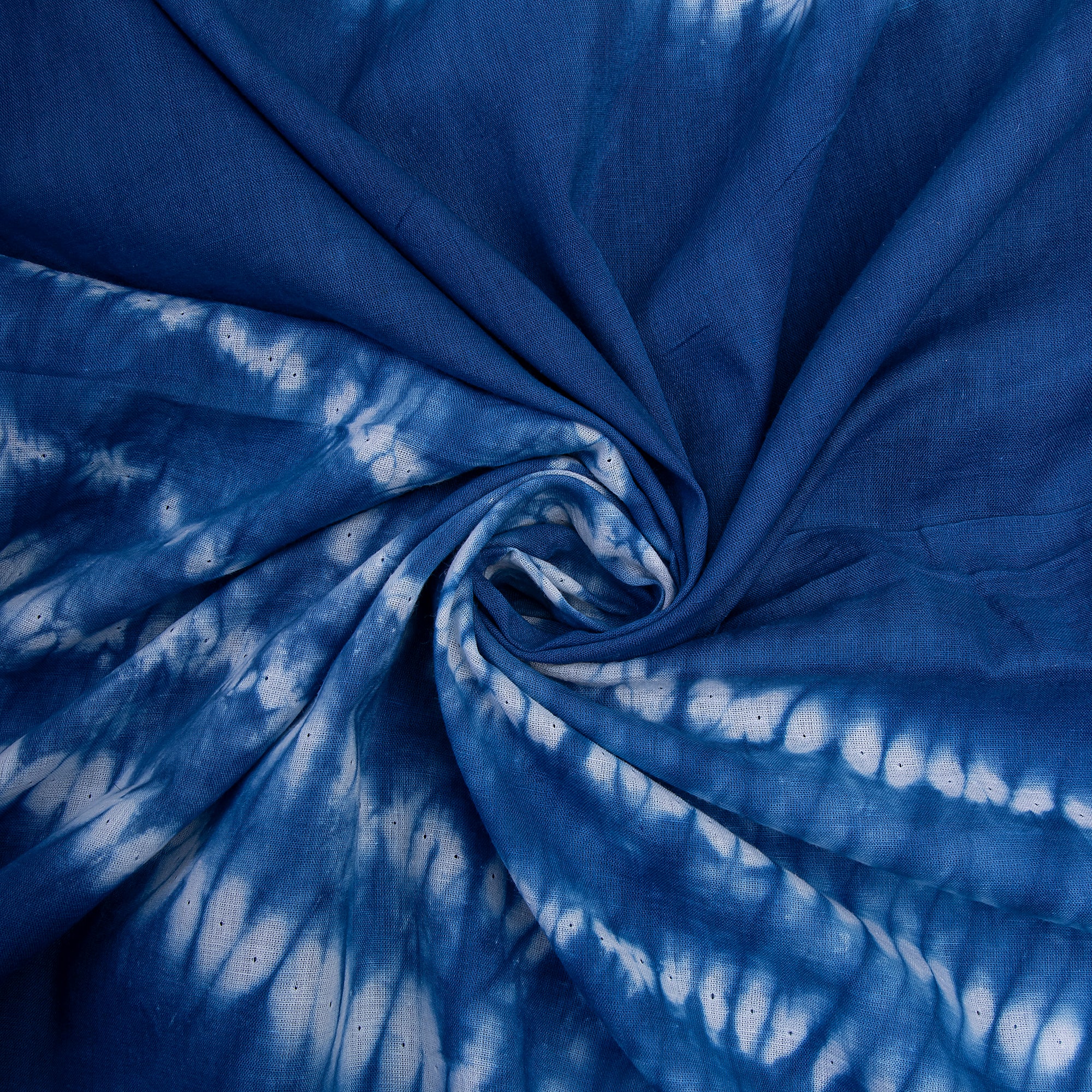 Handmade Shibori Tie Dye Fabric For Clothing