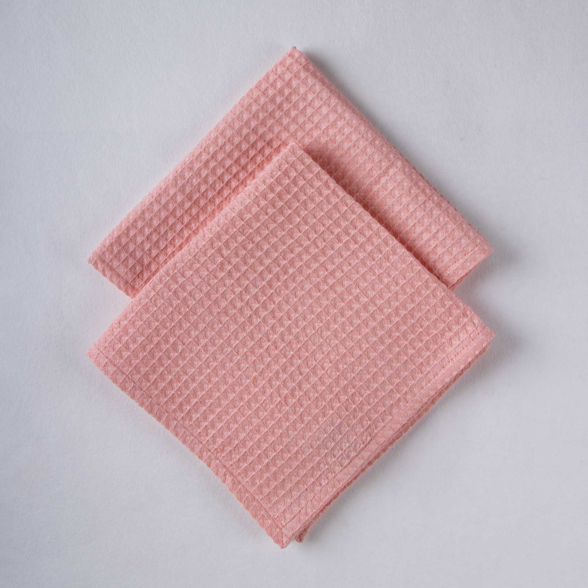 Soft Pink Cotton Towel Set for Couples
