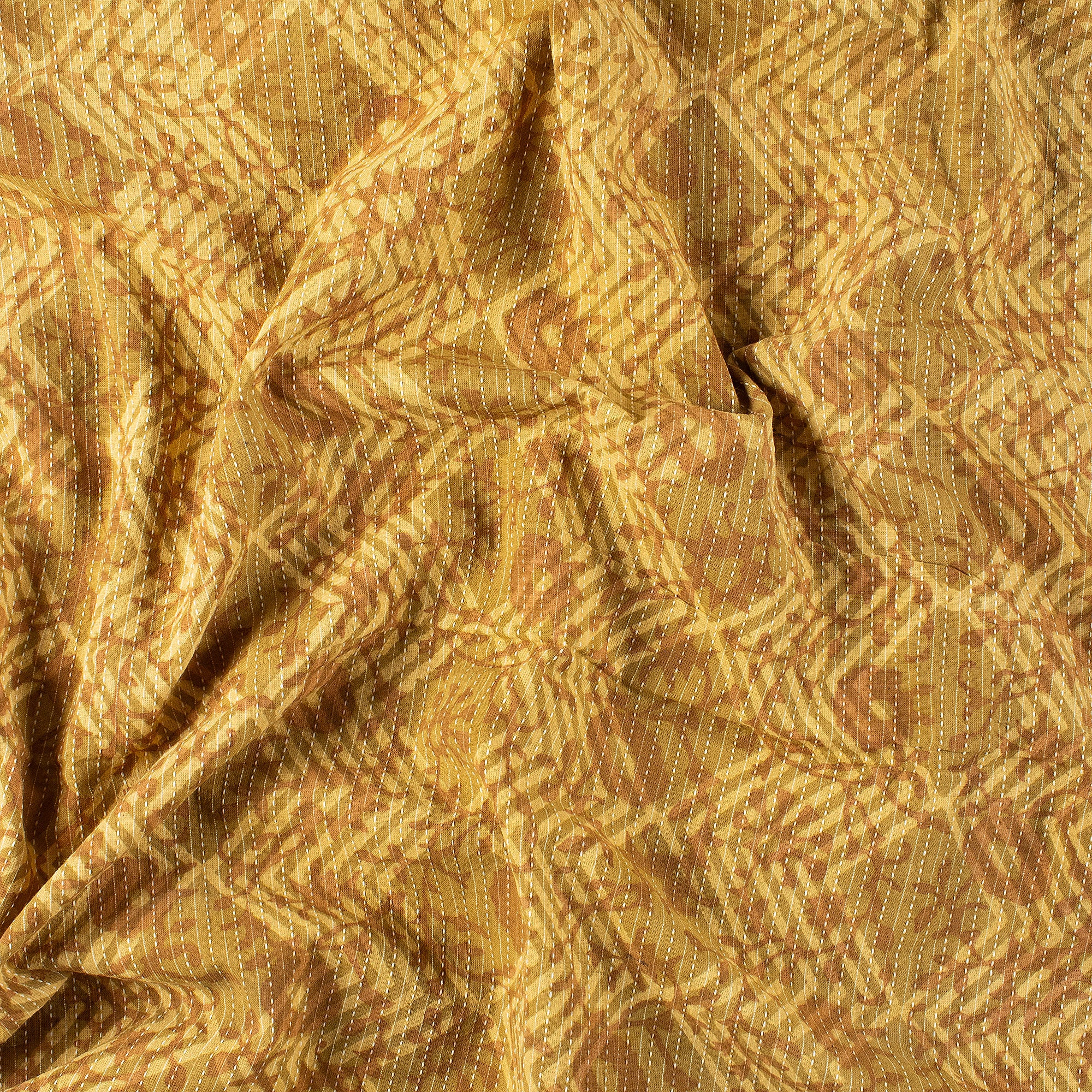 Ikat Hand Block Printed Dabu Cotton Material Fabric