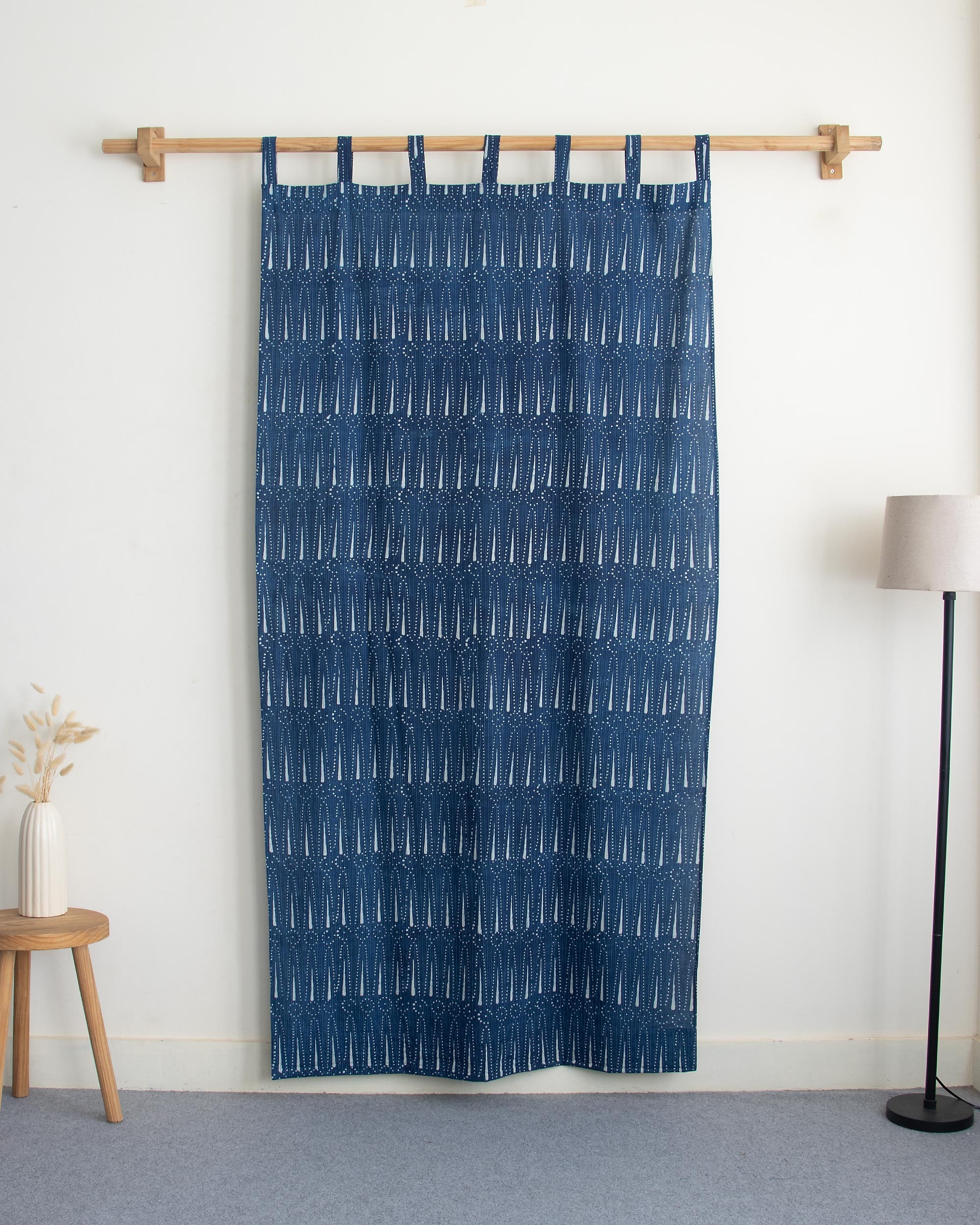 Indian Block Printed Cotton Curtains Online