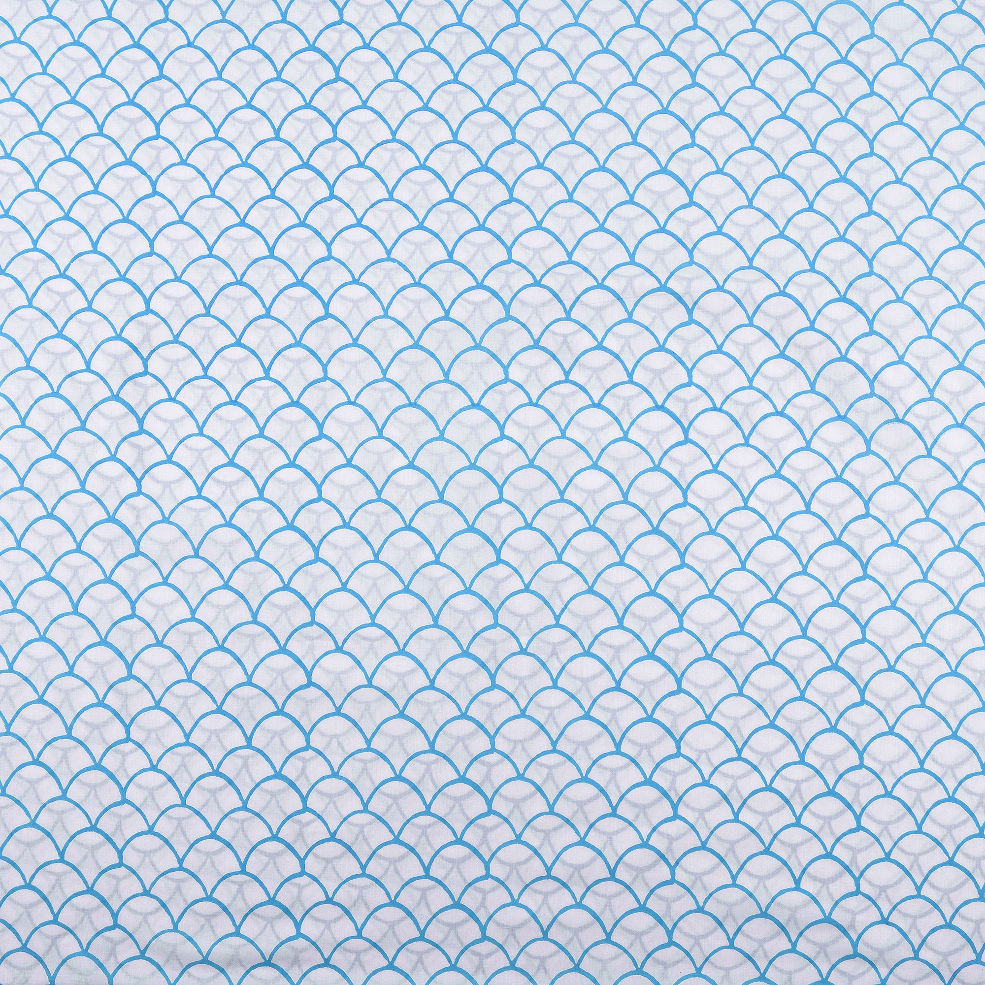 Indian Hand Block Organic Natural Cotton Fabric