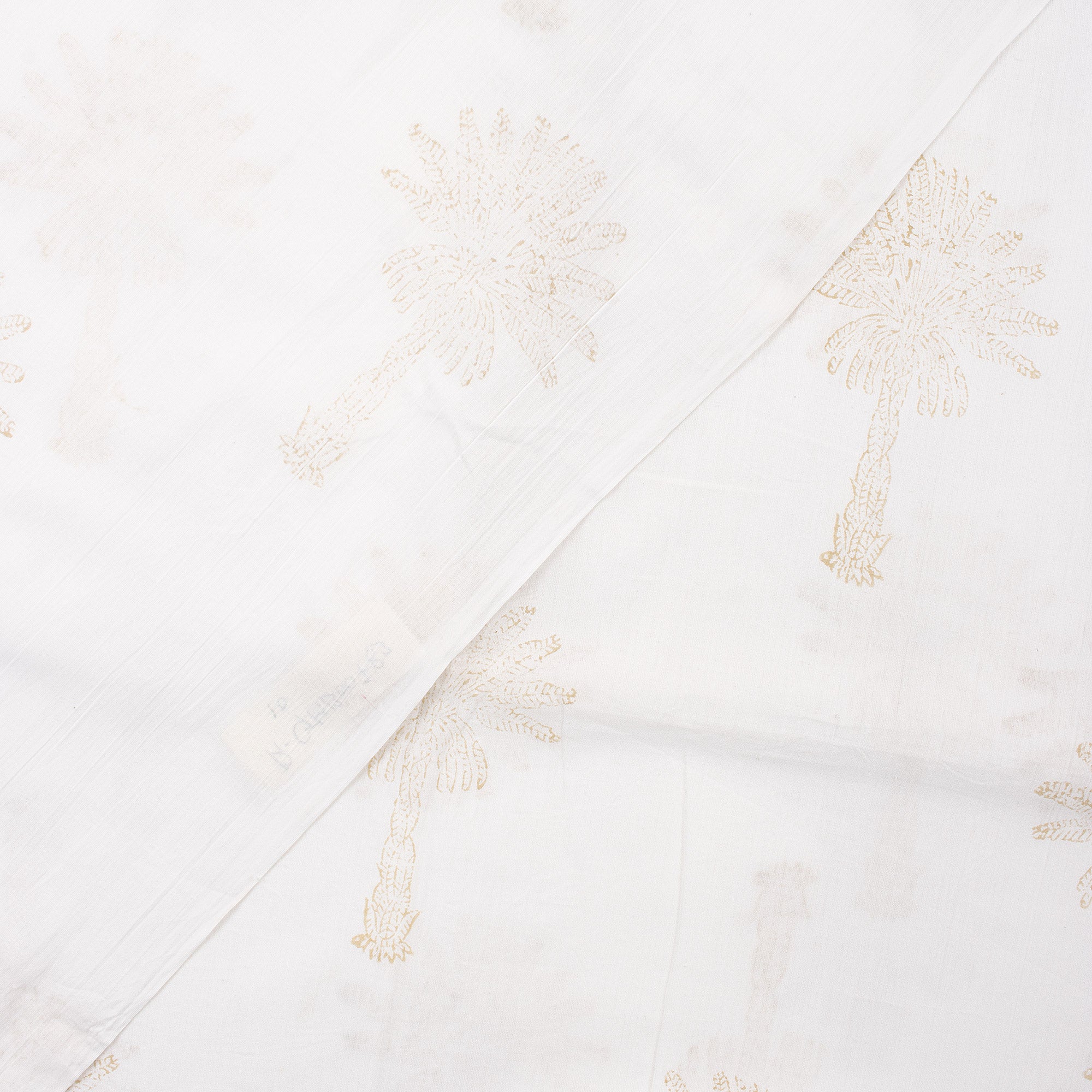 Indian Hand Block Palm Print 100% Cotton Fabric