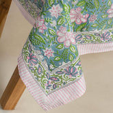 Indian Hand Block Print Table Cloth Covers For Outdoor Parties