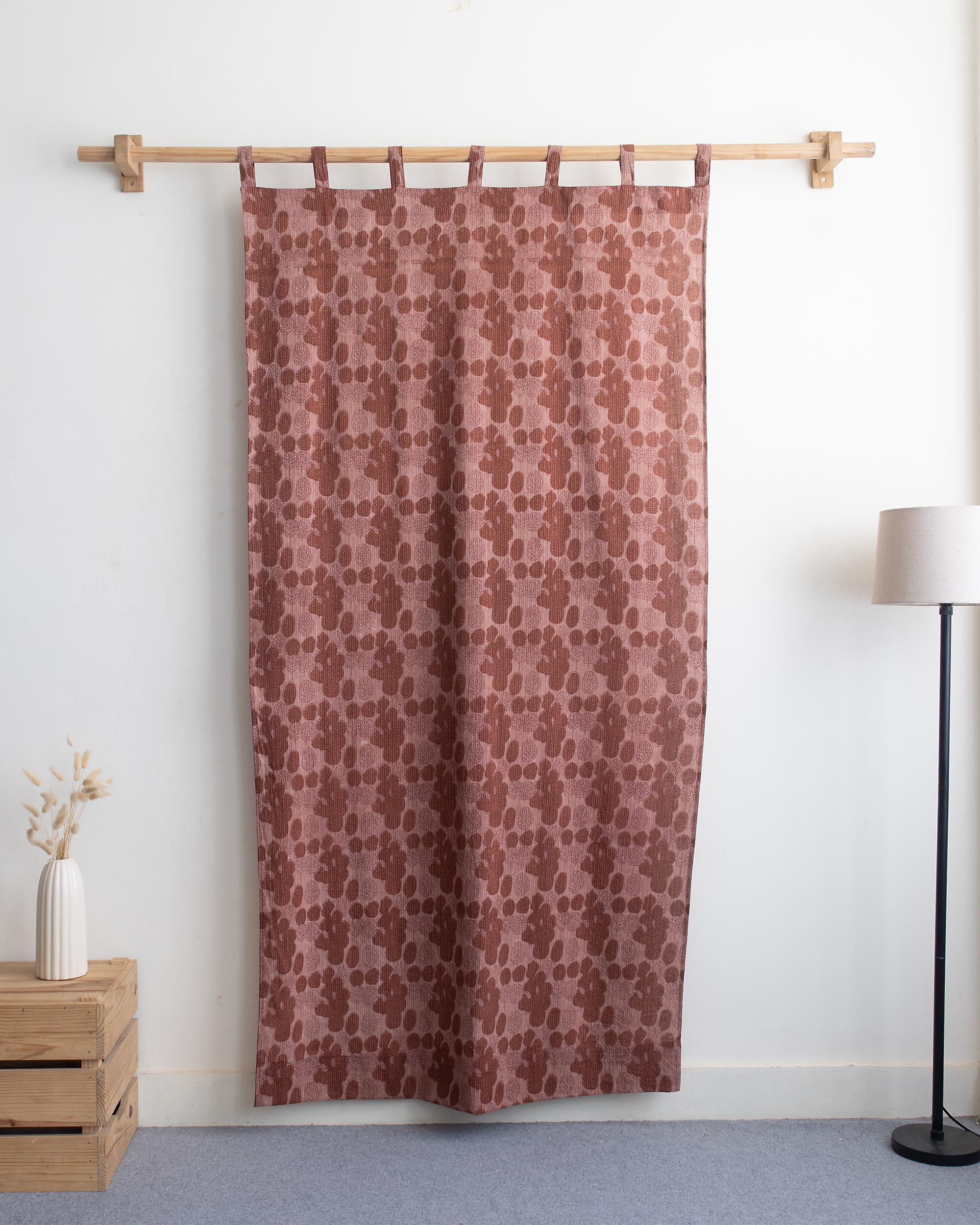 Indian Handcrafted Organic Cotton Curtains for Room Decor
