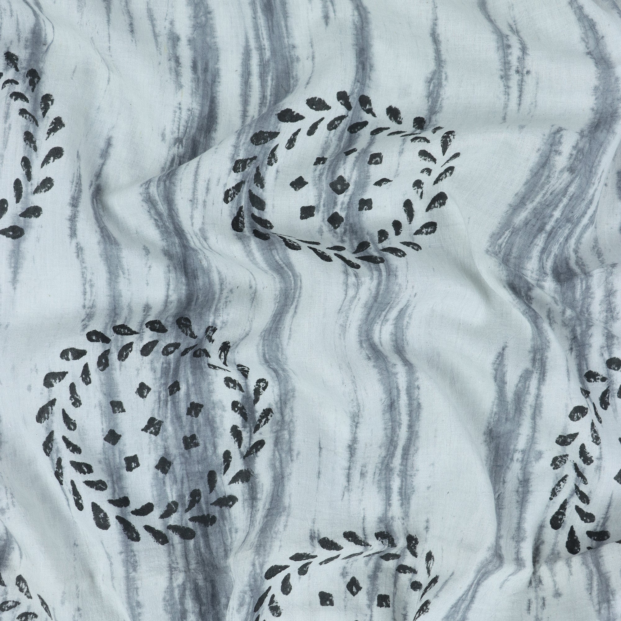 Indian Rangoli Hand Block Print Cotton Kashish Fabric