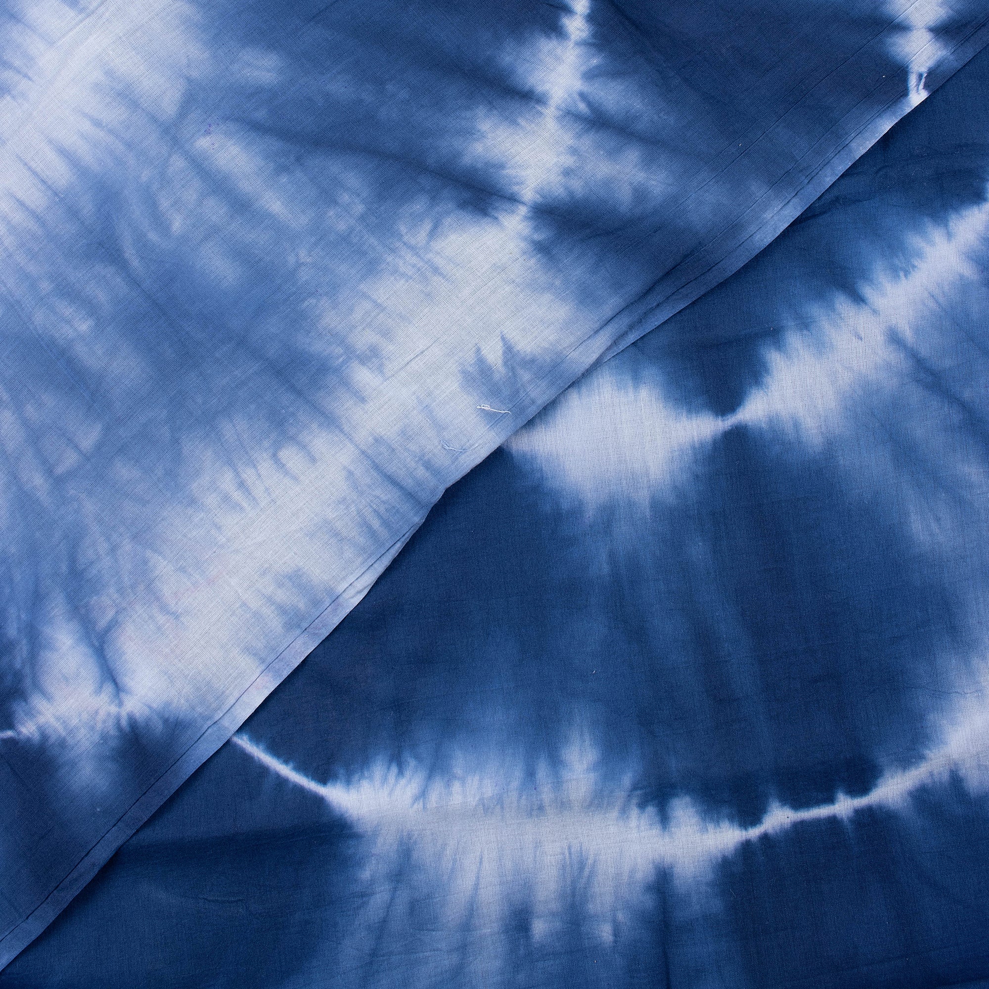 Indian Shibori Tie and Dye Fabric for Kurit