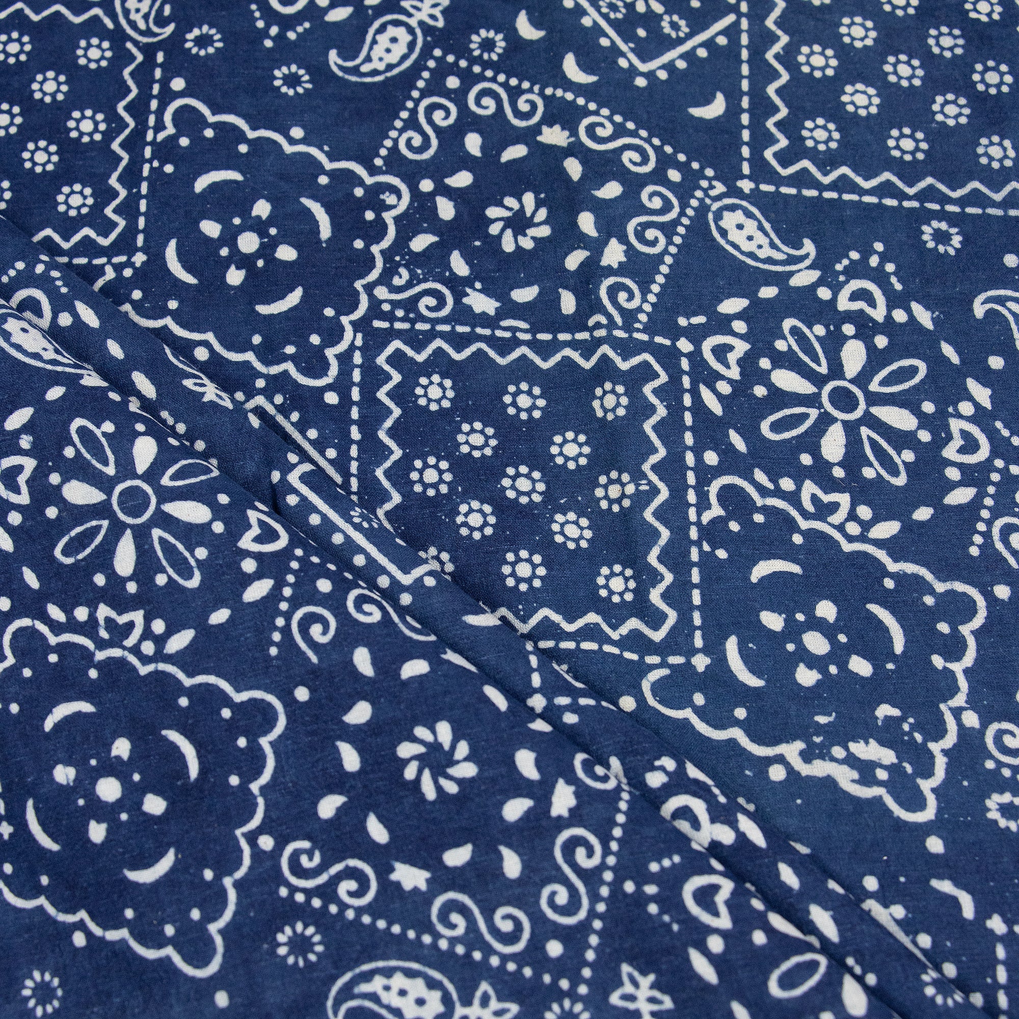 Indigo Affordable Cotton Fabric