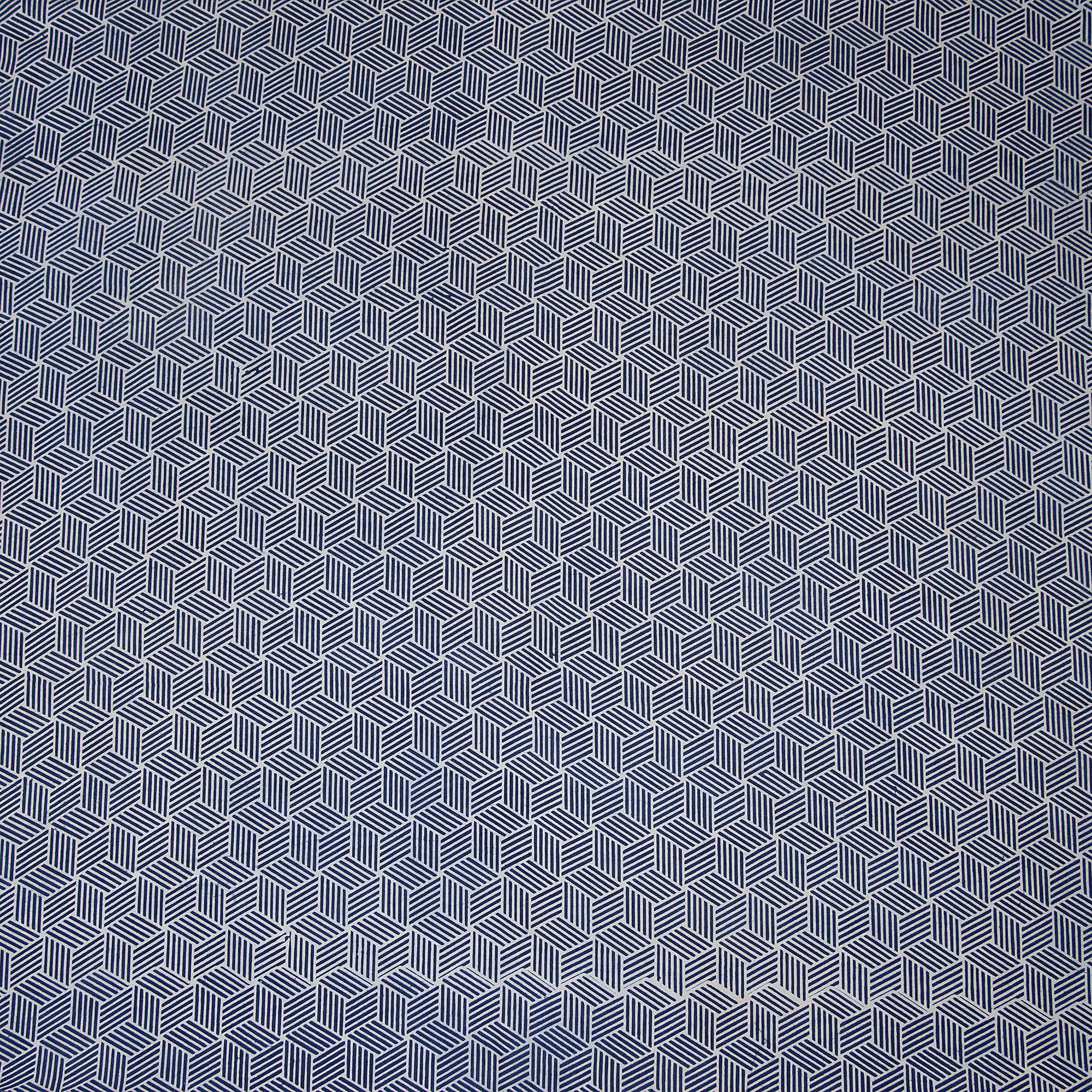 Indigo Blue Cotton Fabric