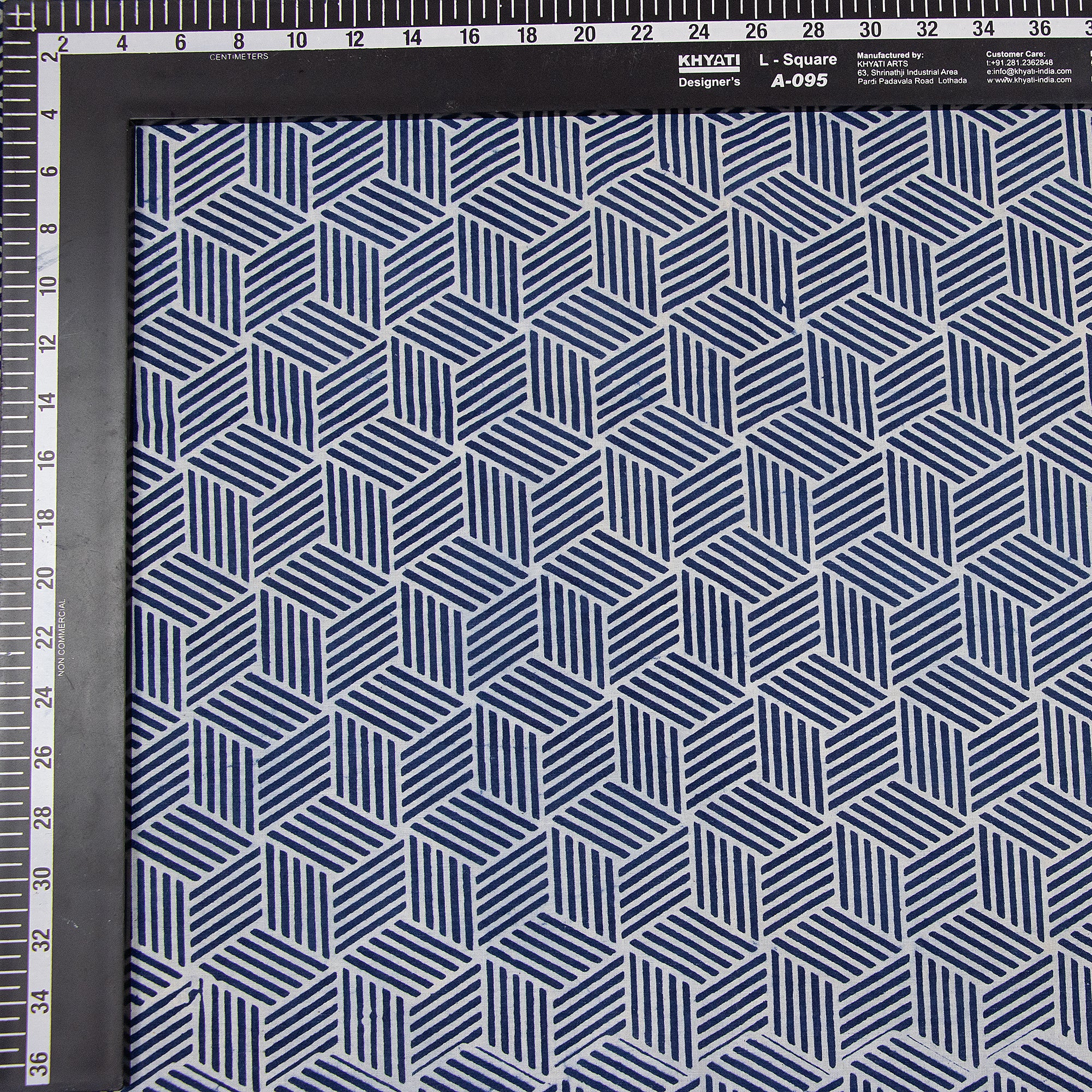 Indigo Blue Cotton Fabric